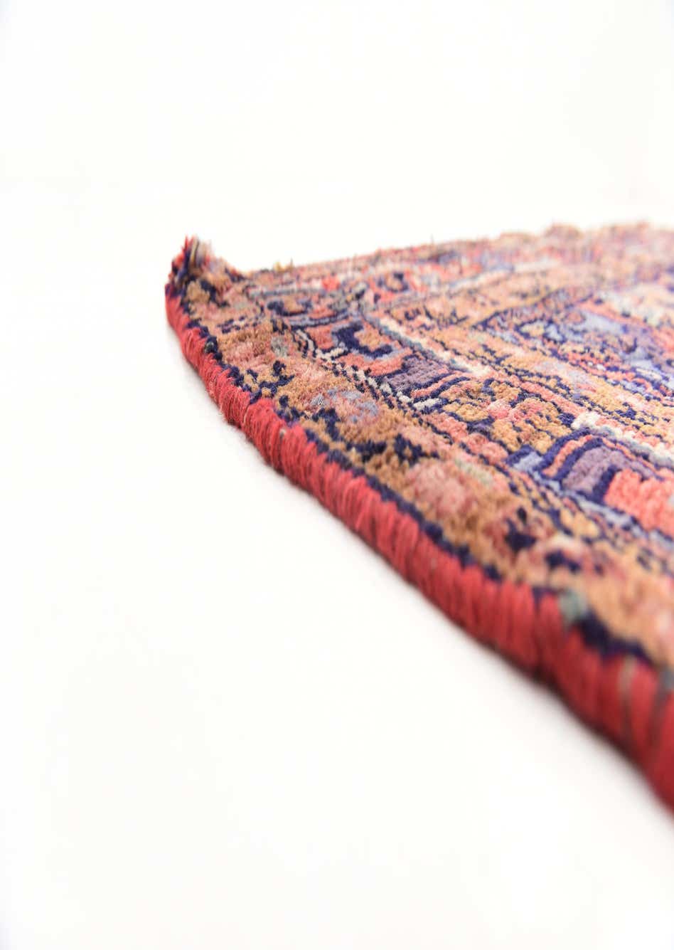 Navy Blue 3' 10 x 10' 3 Hand Knotted Nahavand Persian Wool Runner Rug