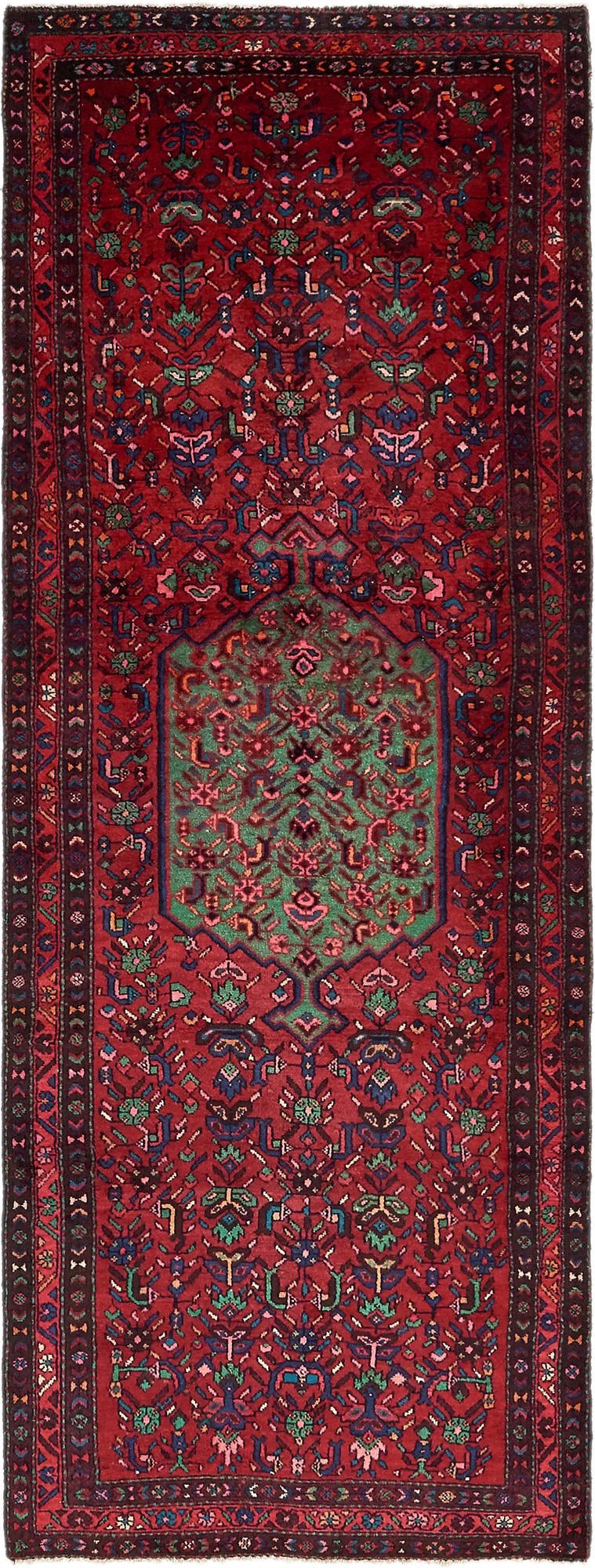 110cm x 305cm Hamedan Persian Runner ...
