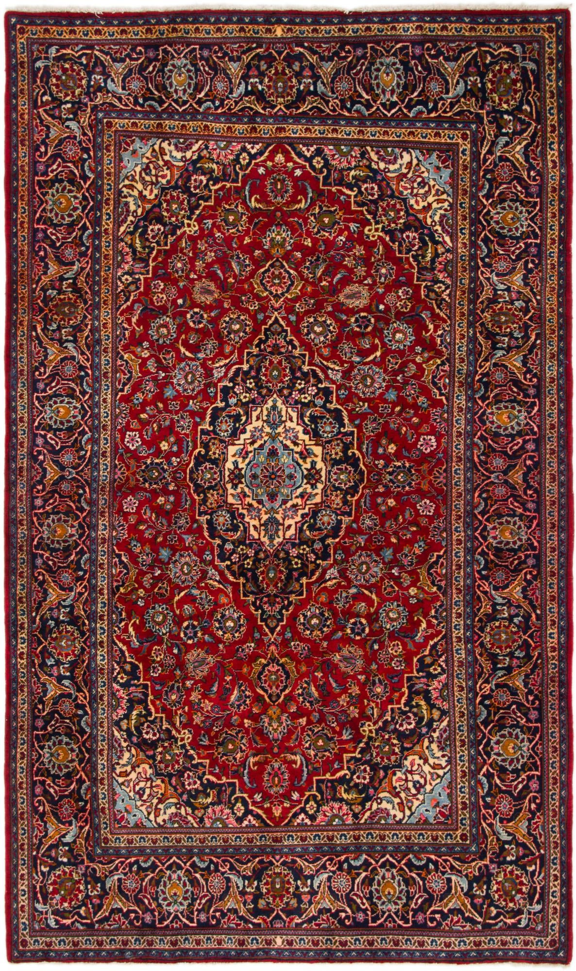 188cm x 315cm Mashad Persian Rug