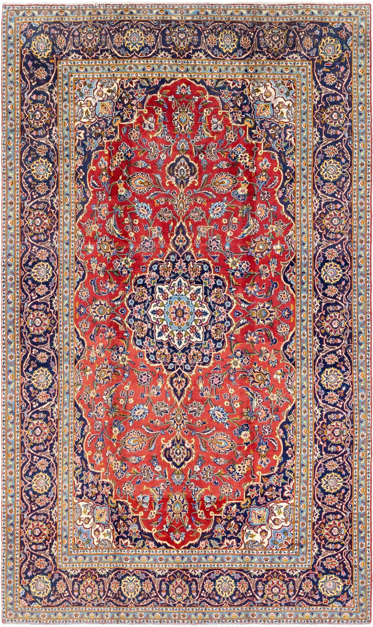 193cm x 330cm Kashan Persian Rug