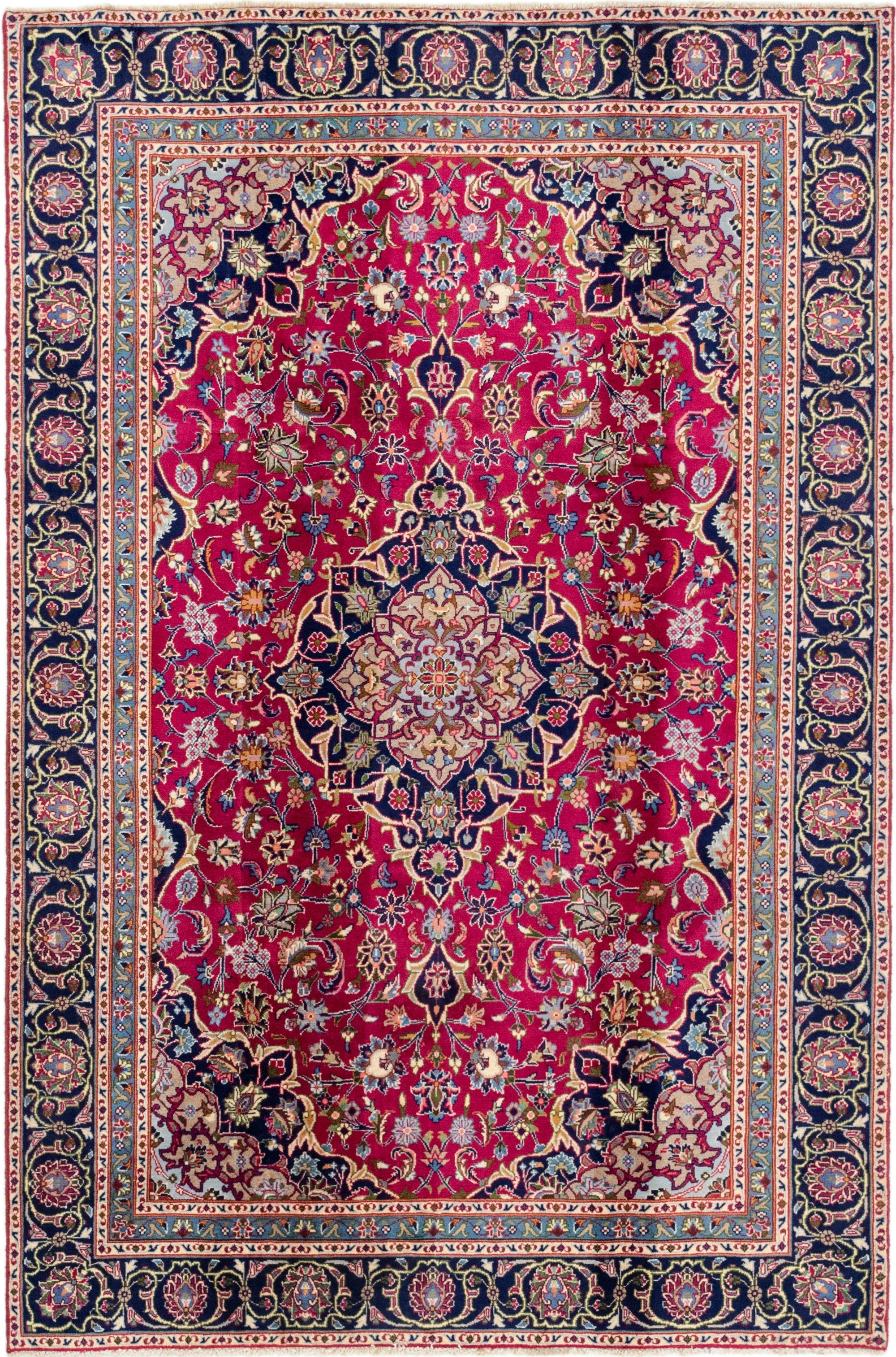 183cm x 275cm Mashad Persian Rug