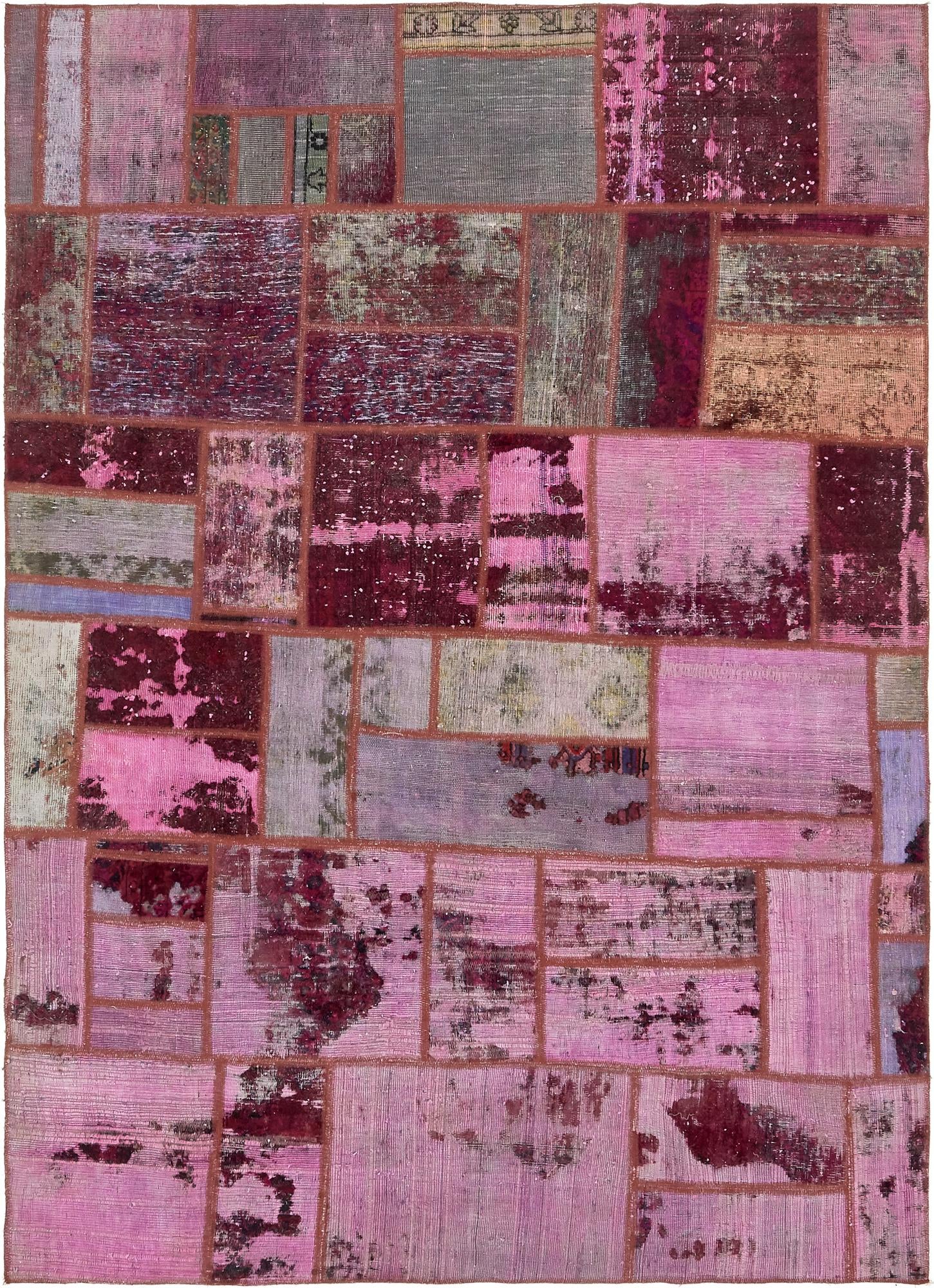 208cm x 287cm Ultra Vintage Persian Rug