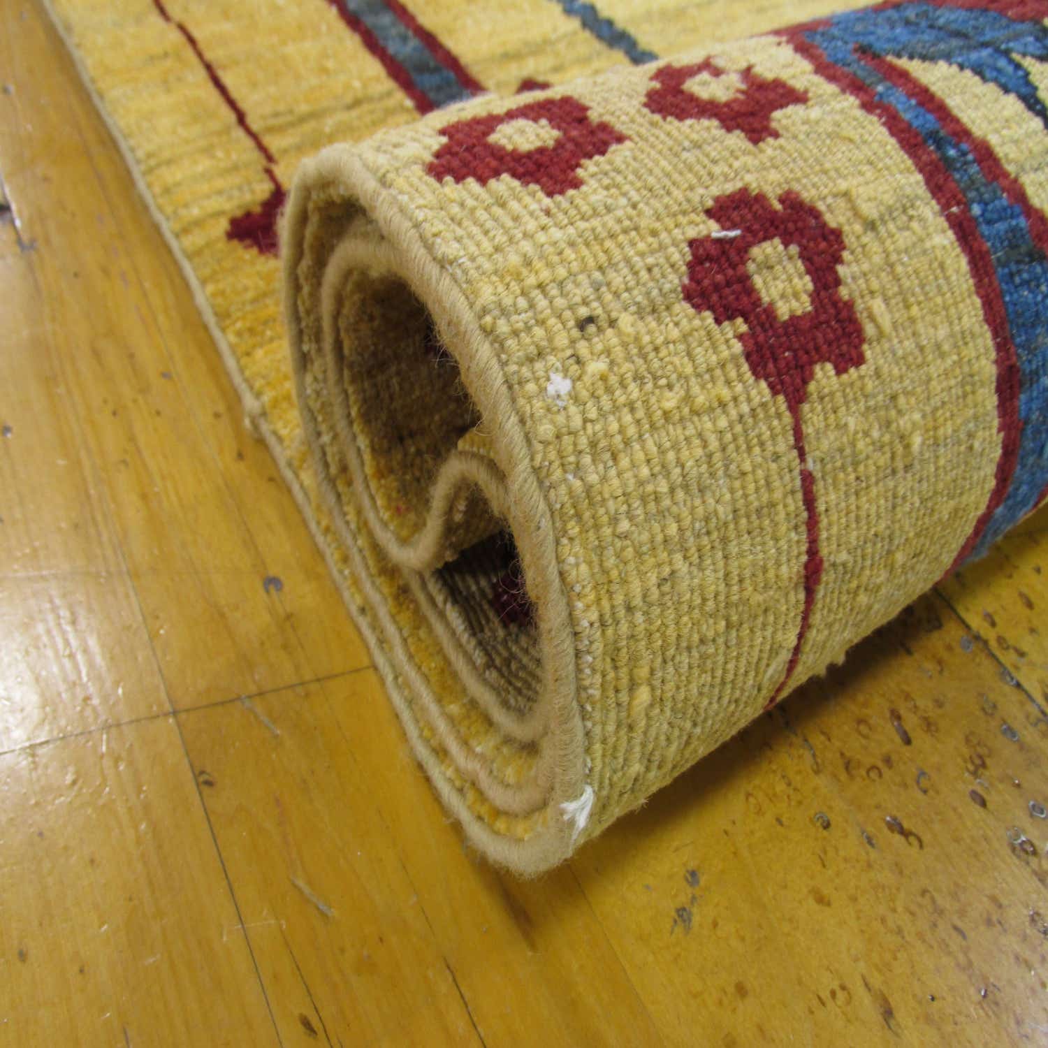 Yellow 188cm x 290cm Floral Modern Ziegler Oriental Rug iRugs CH