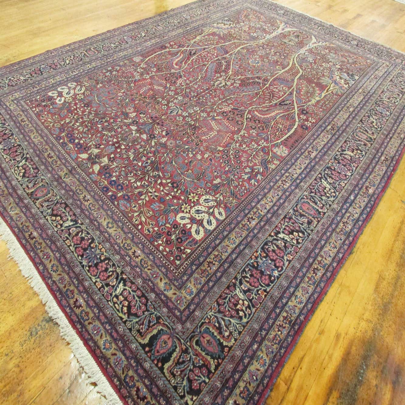 Red 375cm x 518cm Birjand Persian Rug iRugs NZ