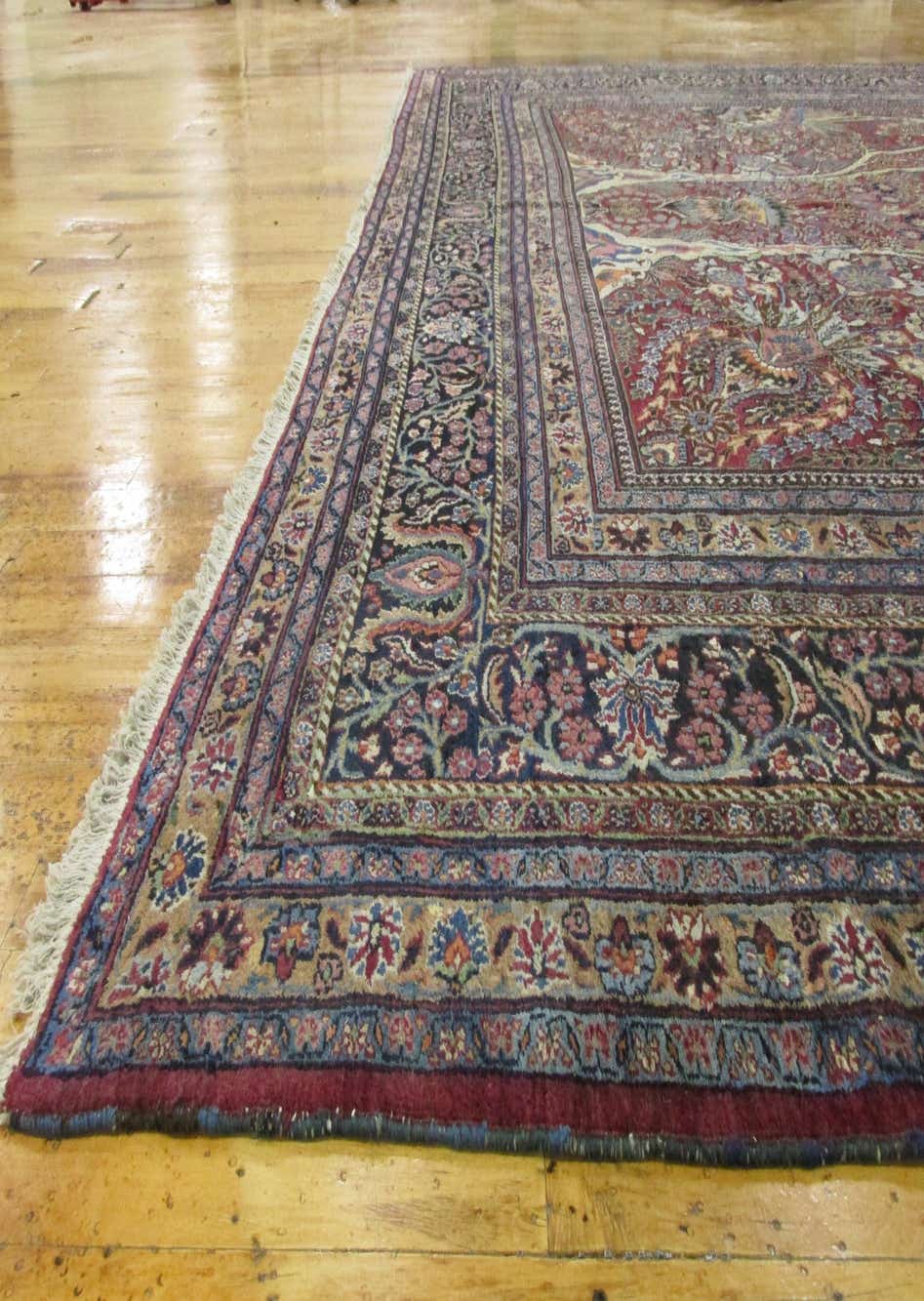 Red 375cm x 518cm Birjand Persian Rug iRugs NZ