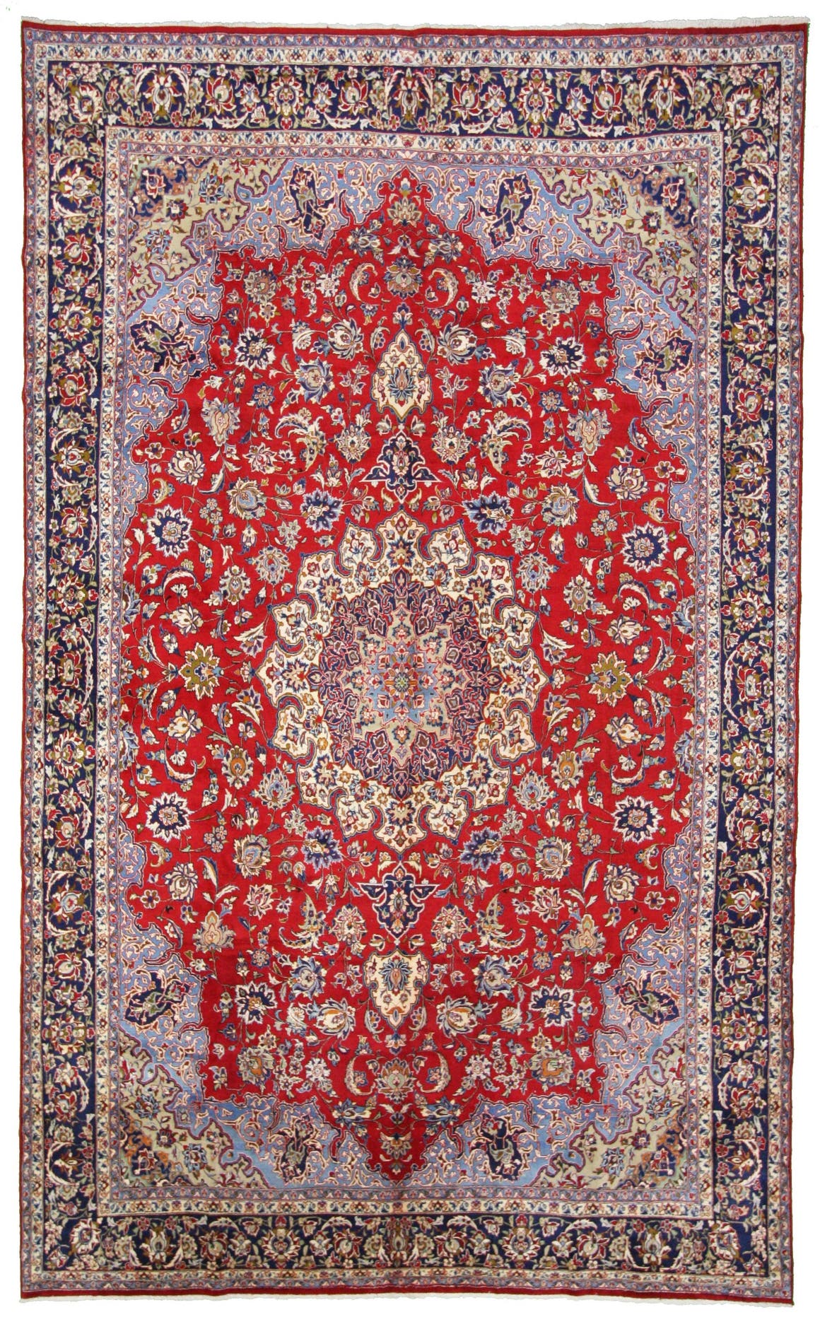Red 11' 5 x 18' 7 Isfahan Persian Rug eSaleRugs