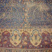 Blue 9' 8 x 13' Hand Knotted Birjand Persian Wool Rug | eSaleRugs