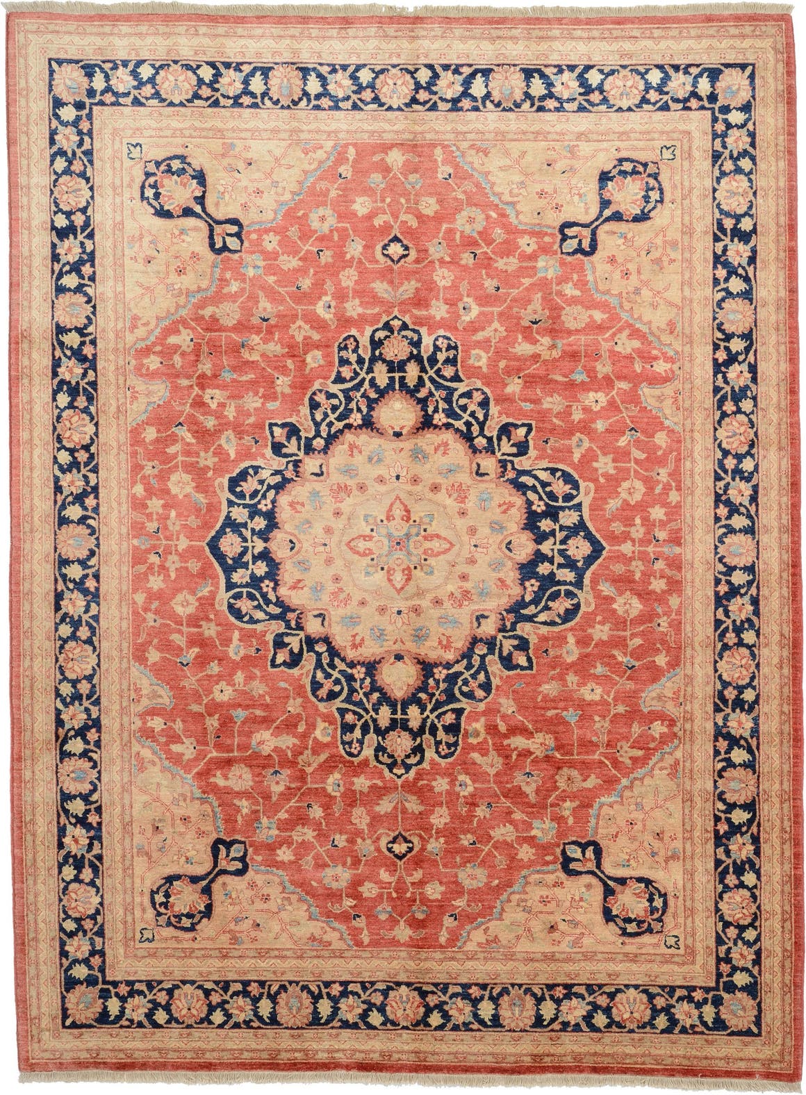Red 8' 4 x 11' 3 Hand Knotted Ariana Ziegler Oriental Rug eSaleRugs