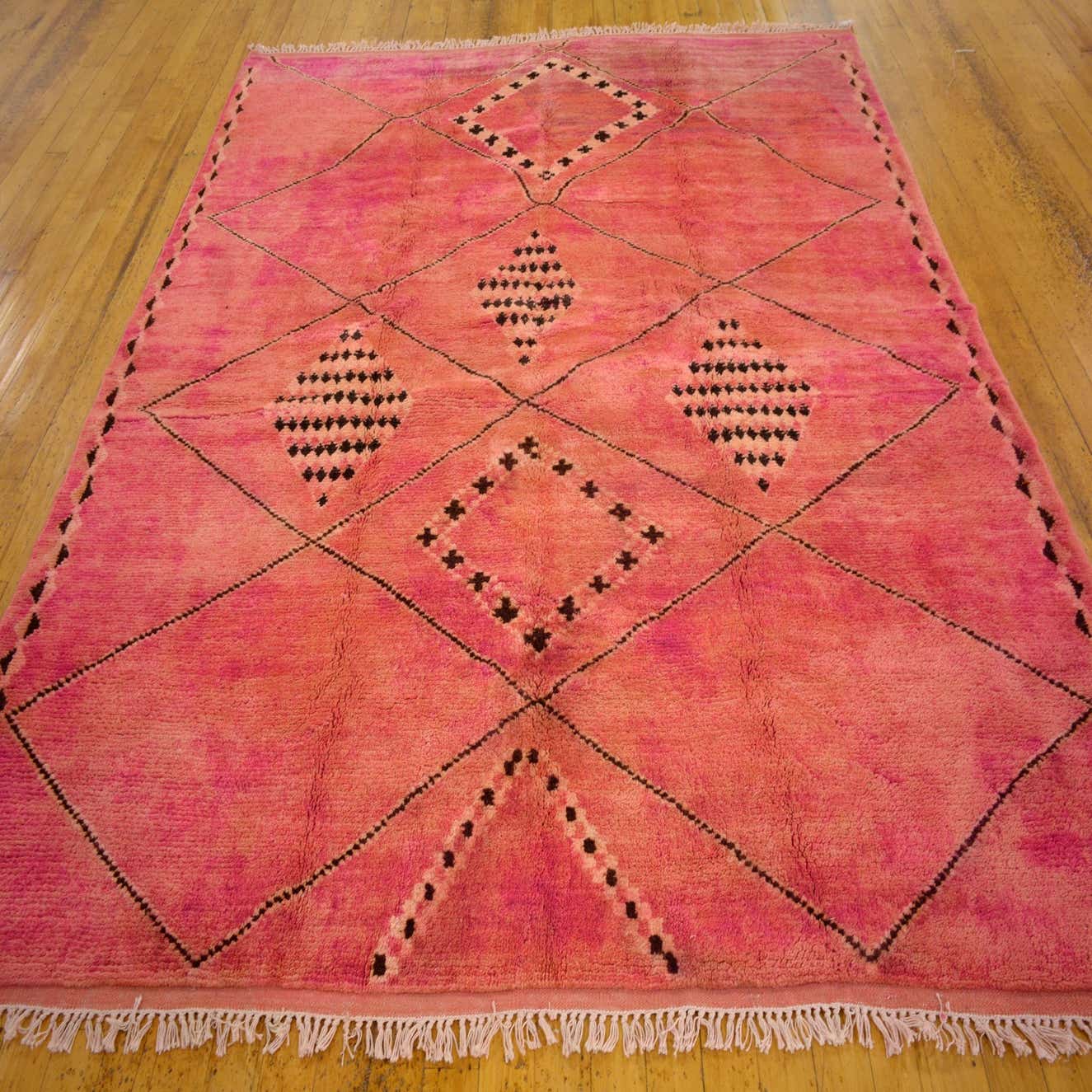 Pink 8' x 9' 3 Moroccan Rug eSaleRugs
