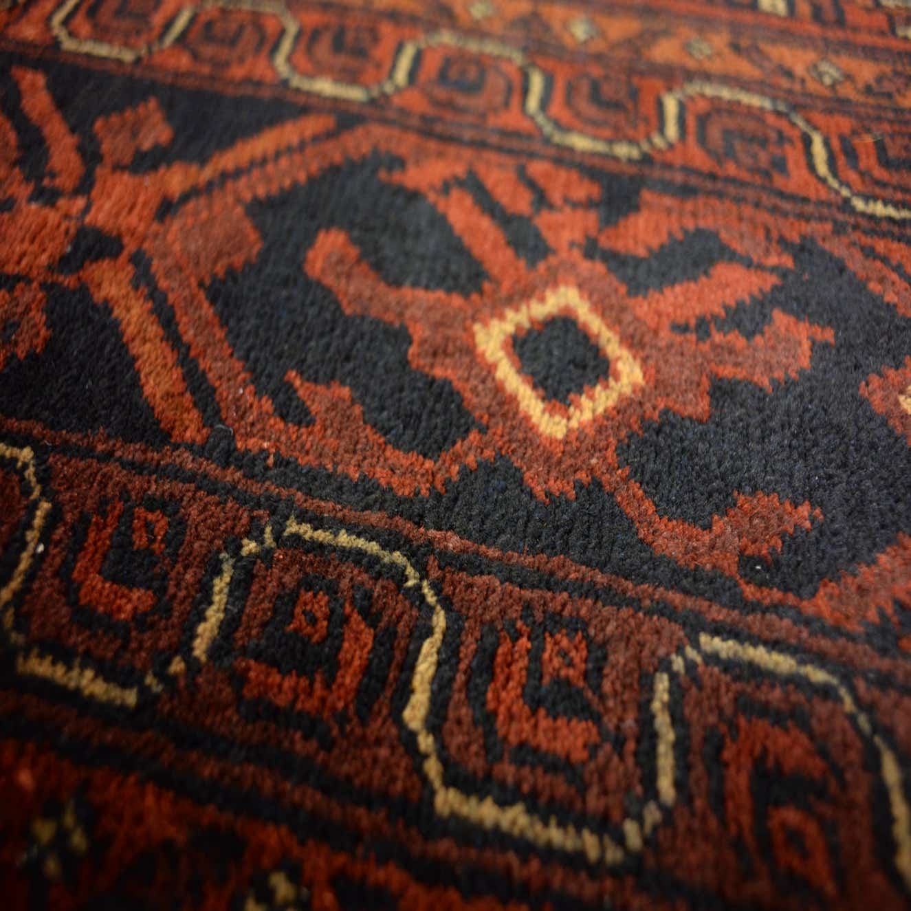 Red 5' 1 x 6' 6 Hand Knotted Khal Mohammadi Oriental Rug eSaleRugs