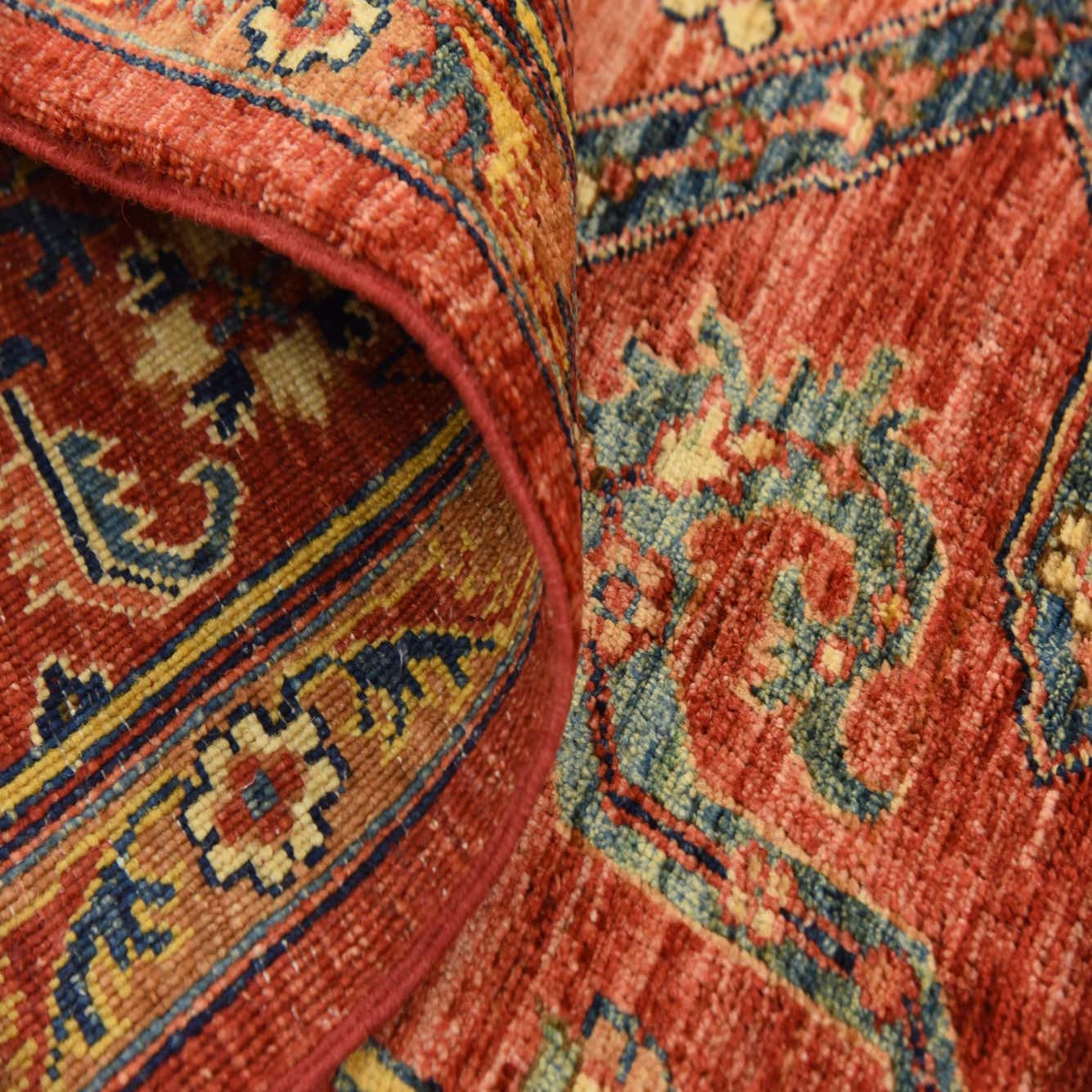 Red 6' 2 x 8' 2 Hand Knotted Ariana Ziegler Oriental Rug eSaleRugs