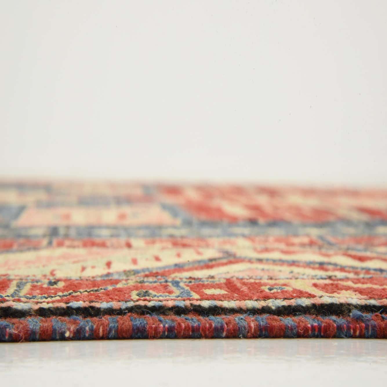 Navy Blue 7' 1 x 9' 8 Hand Knotted Kazak Oriental Rug eSaleRugs