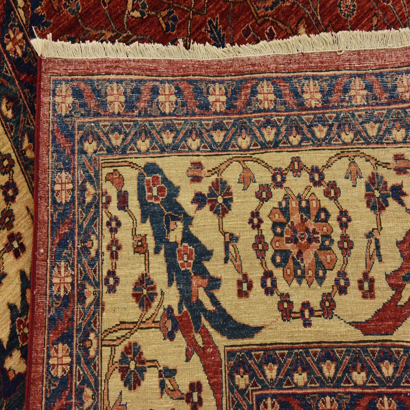 Red 9' 1 x 12' 7 Hand Knotted Ariana Ziegler Oriental Rug eSaleRugs