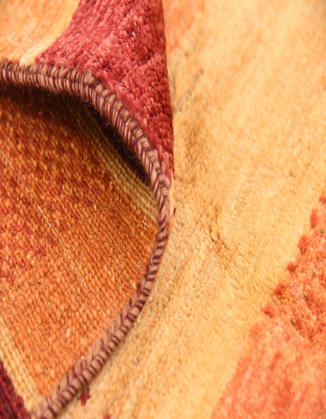 Gold 6' 8 x 9' 5 Hand Knotted Modern Ziegler Rug eSaleRugs