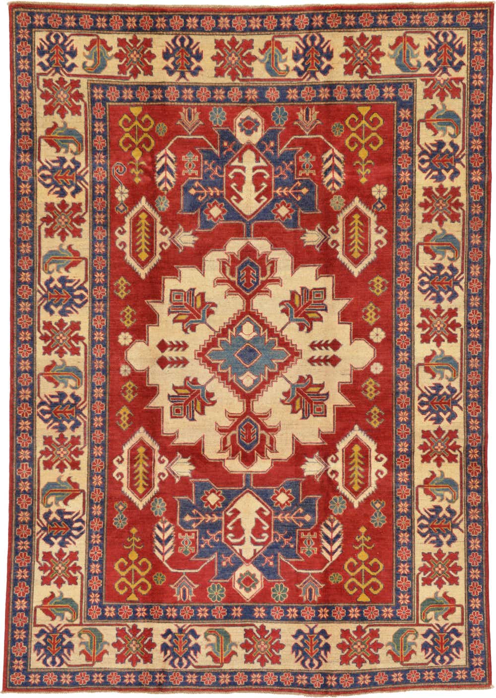 Red 7' 3 x 9' 5 Kazak Oriental Rug eSaleRugs
