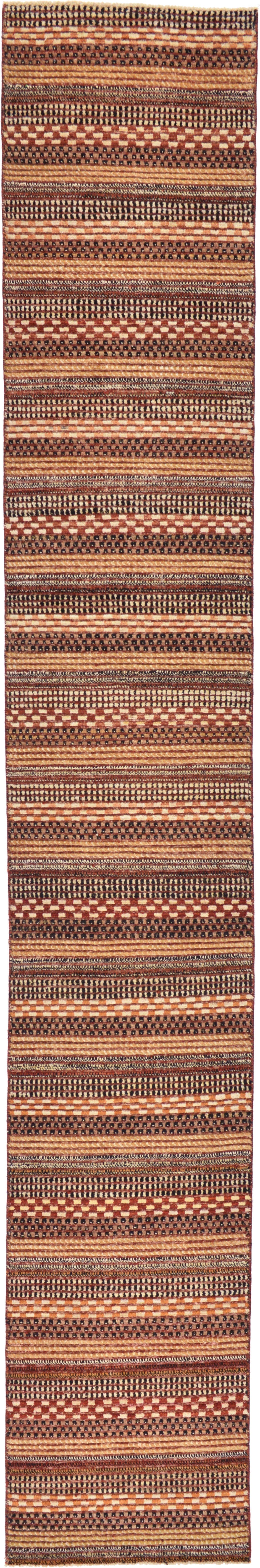 Rust Red 2' 6 x 15' 6 Modern Ziegler Runner Rug eSaleRugs