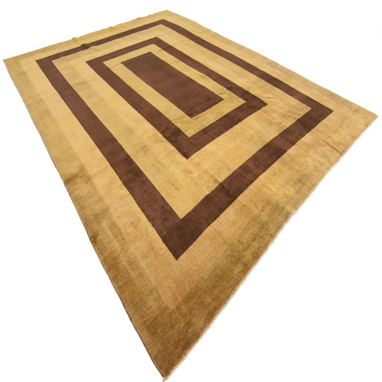 Olive 9' x 11' 10 Hand Knotted Modern Ziegler Rug eSaleRugs