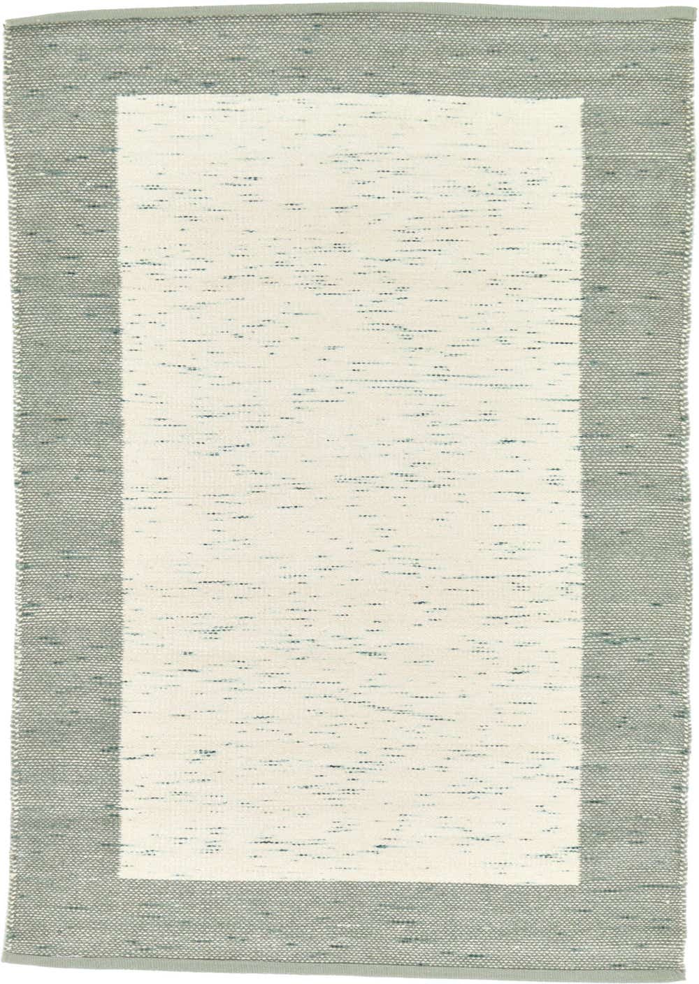 Beige 2' 8 x 5' 2 Hand Woven Kilim Dhurrie Wool Rug eSaleRugs