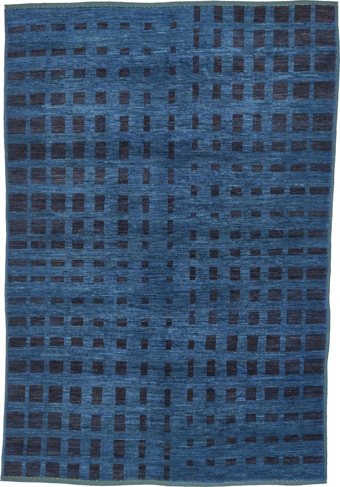 Navy Blue 5' 2 x 7' 8 Hand Knotted Darya Rug eSaleRugs