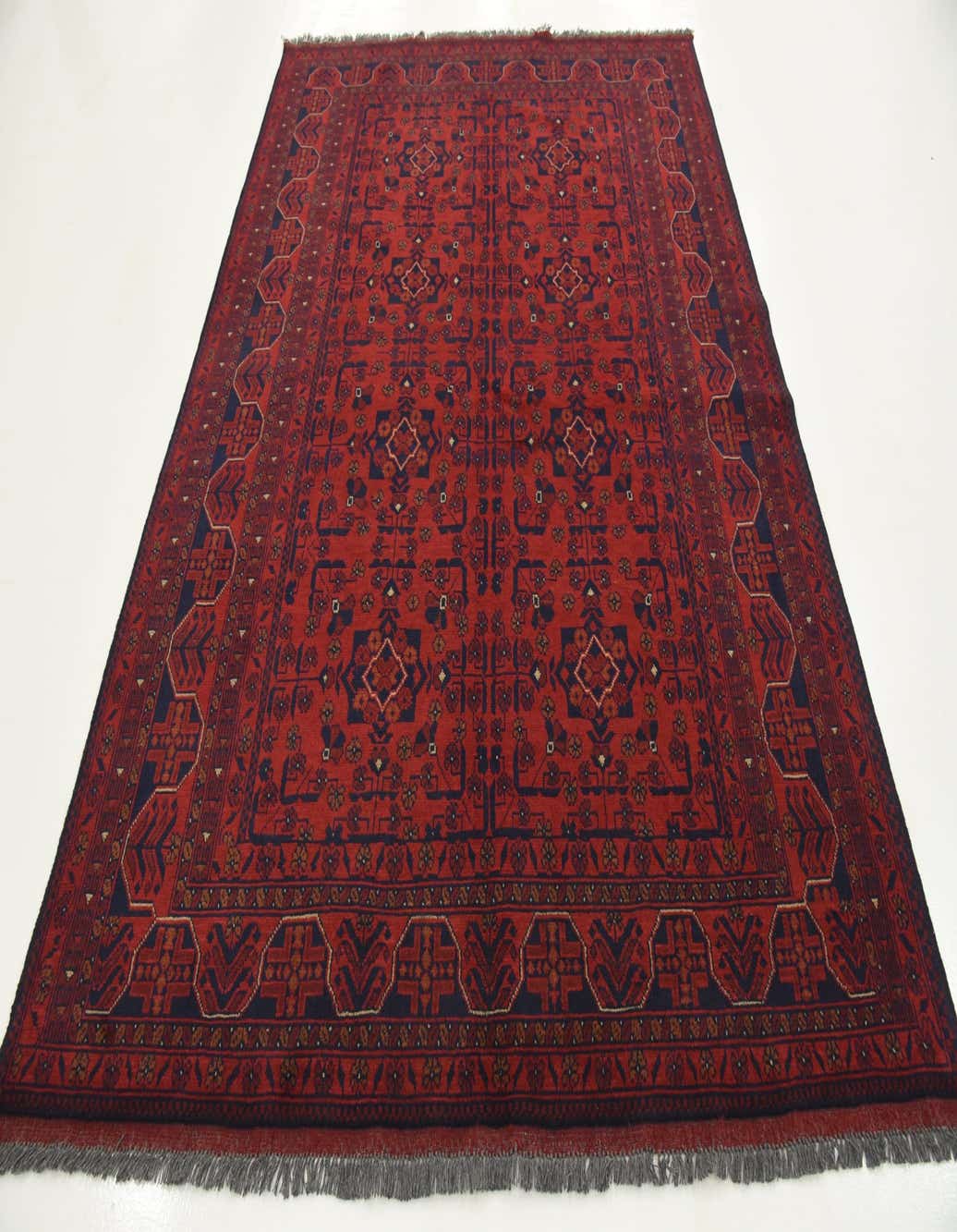 Red 5' 7 x 7' 9 Hand Knotted Khal Mohammadi Oriental Rug eSaleRugs