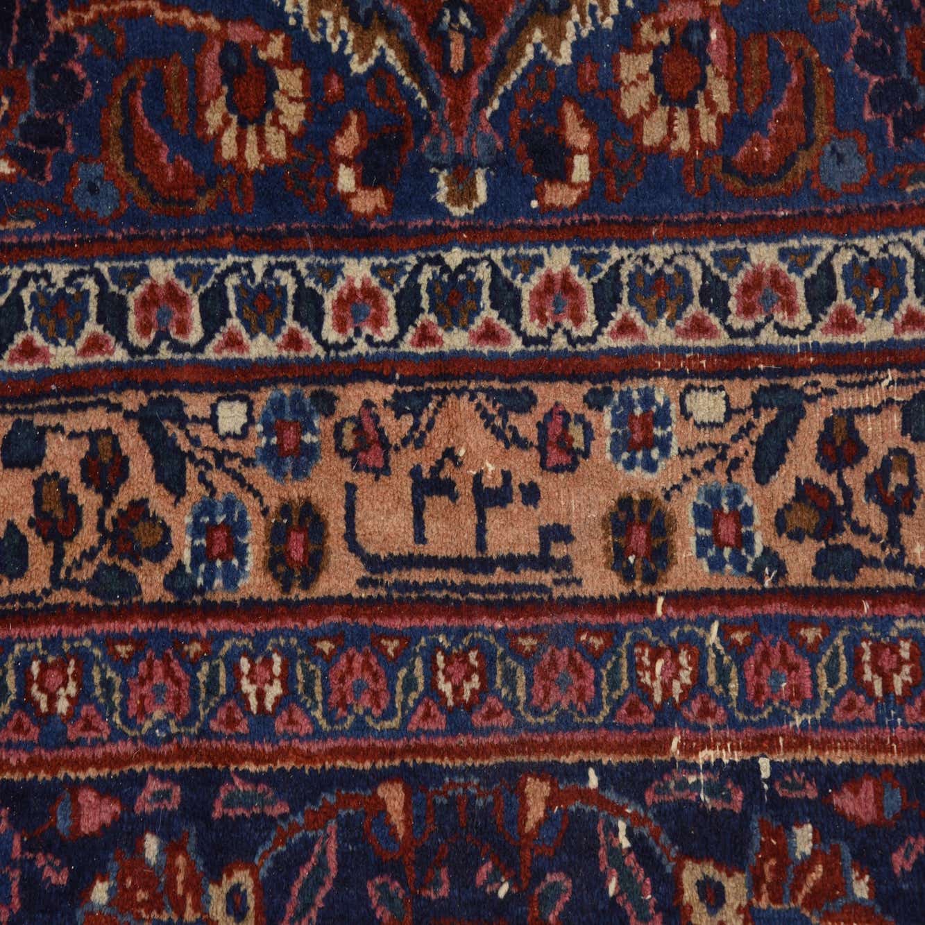 Red 8' 7 x 12' Hand Knotted Isfahan Persian Wool Rug eSaleRugs