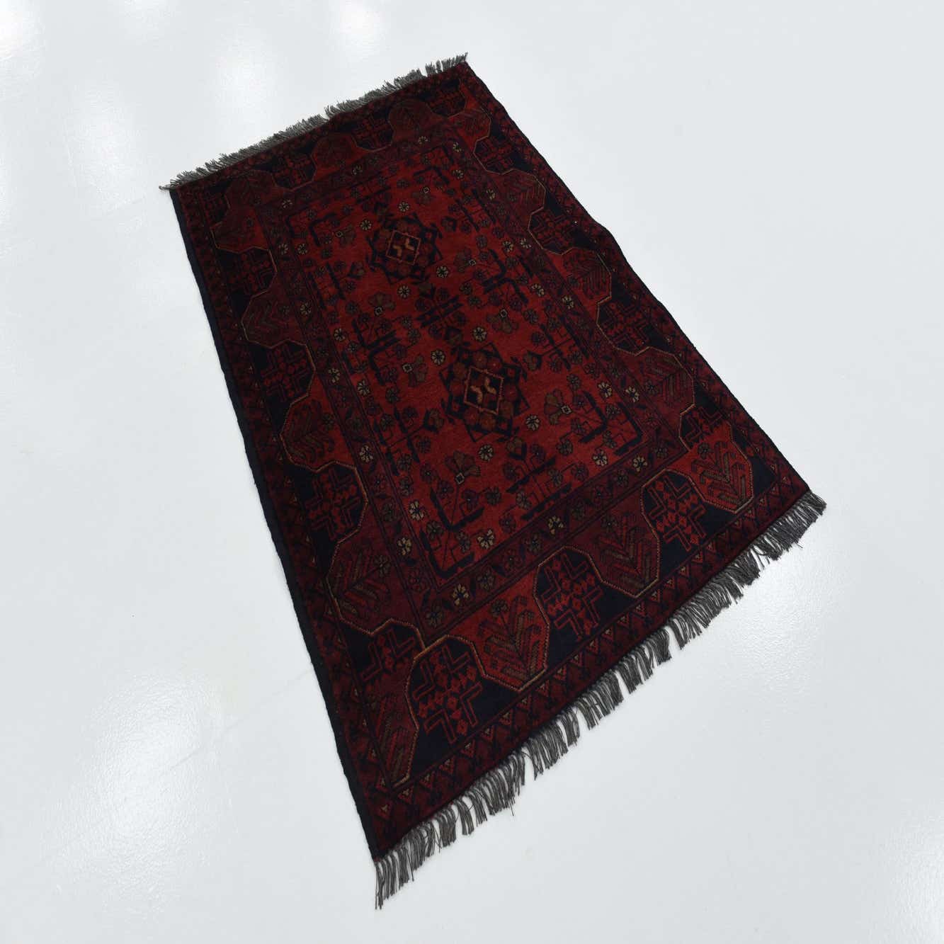 Red 3' 4 x 4' 10 Khal Mohammadi Oriental Rug eSaleRugs