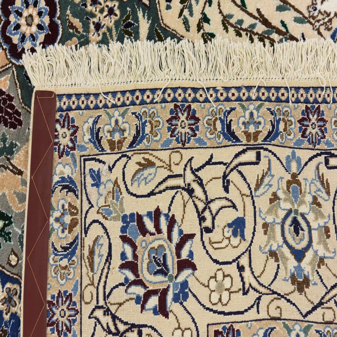 Ivory 6' 6 x 9' 8 Nain Persian Rug eSaleRugs