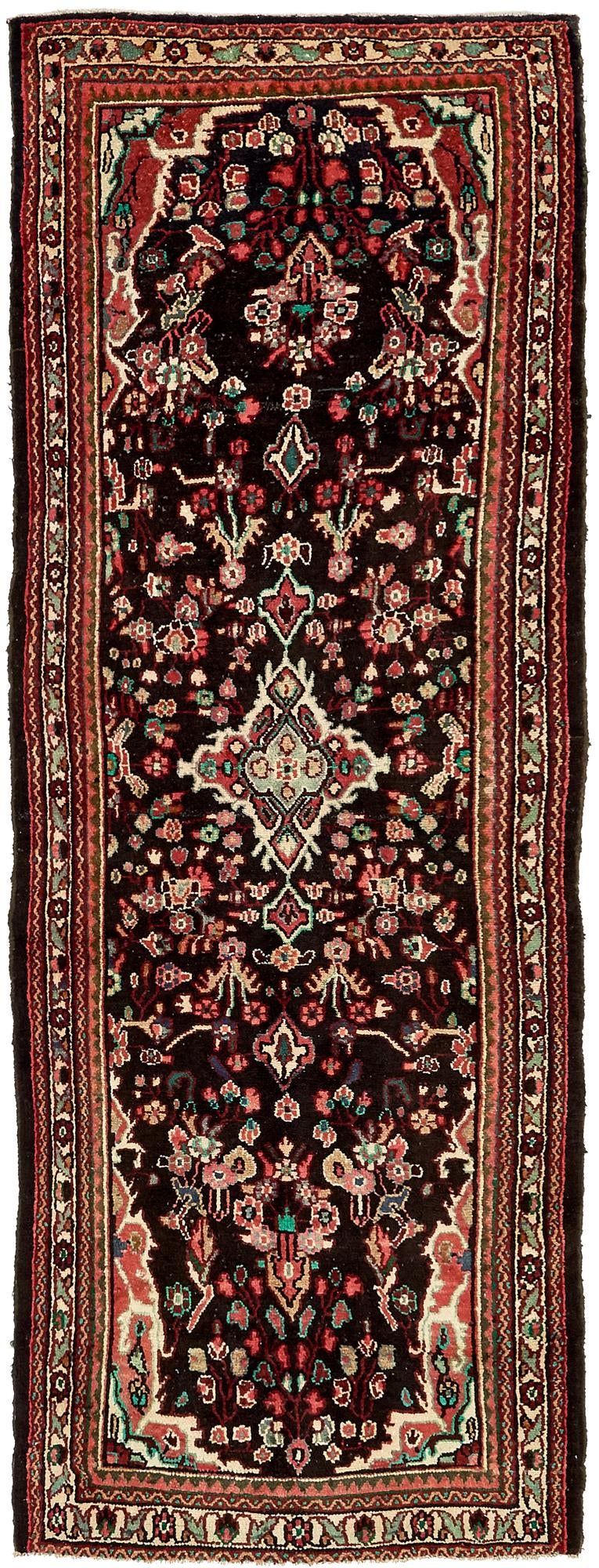115cm x 315cm Hossainabad Persian Run...