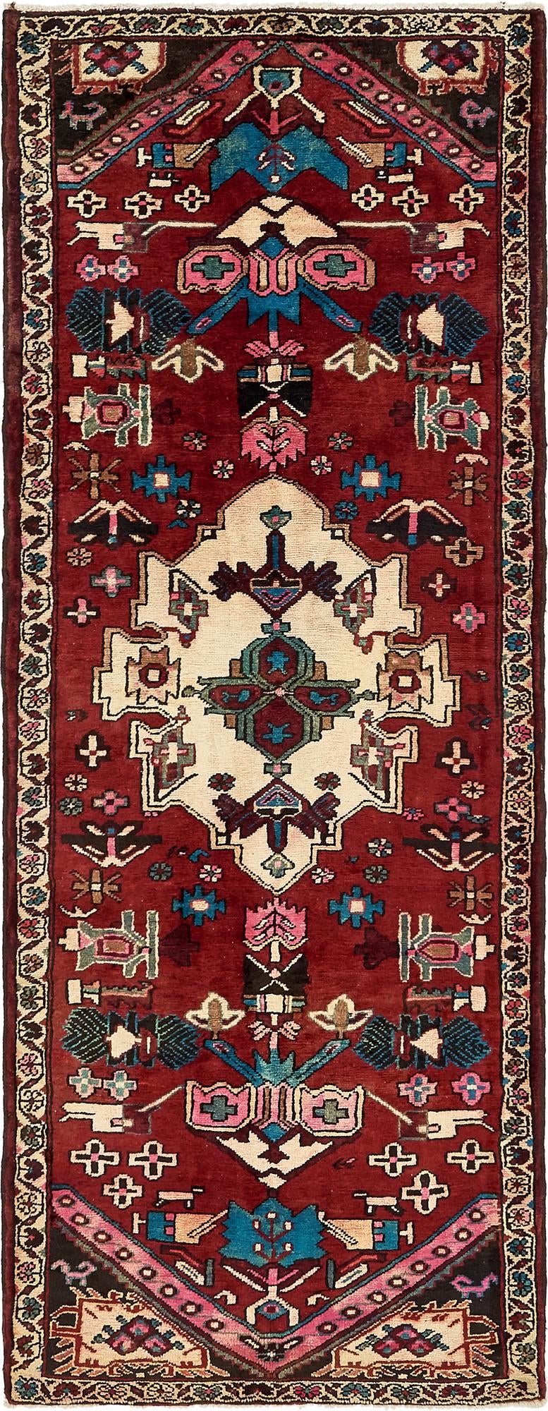 112cm x 290cm Bakhtiar Persian Runner...