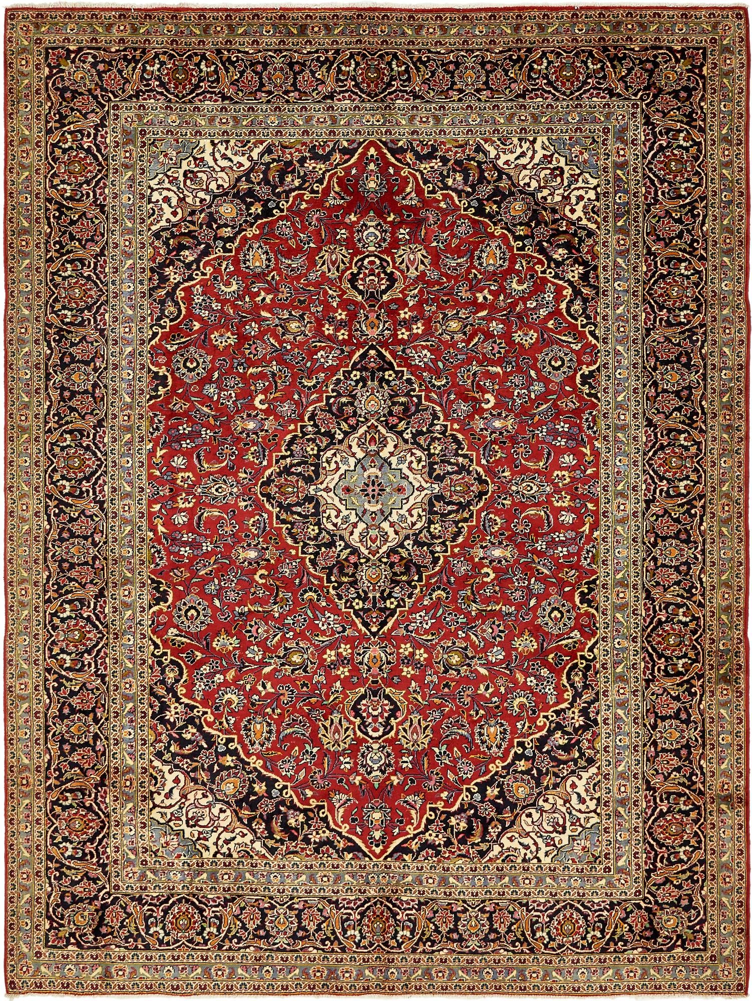 300cm x 395cm Kashan Persian Rug
