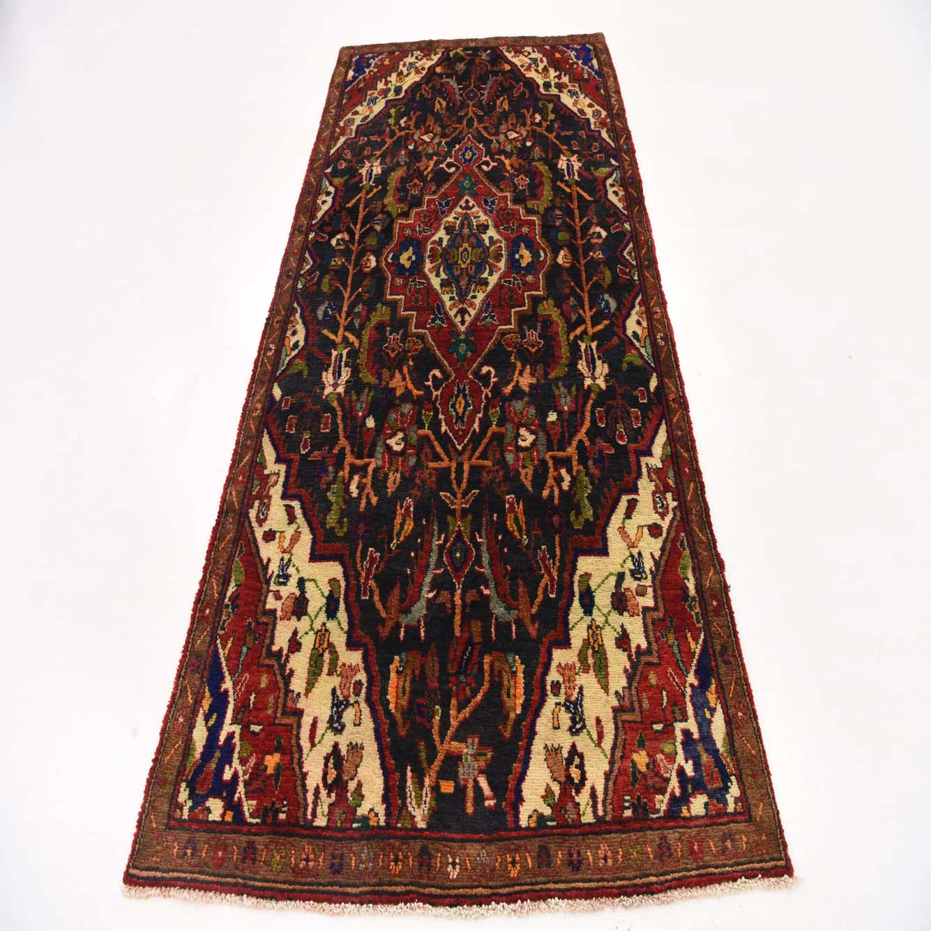 Red 4' 2 x 8' 7 Hamedan Persian Rug eSaleRugs