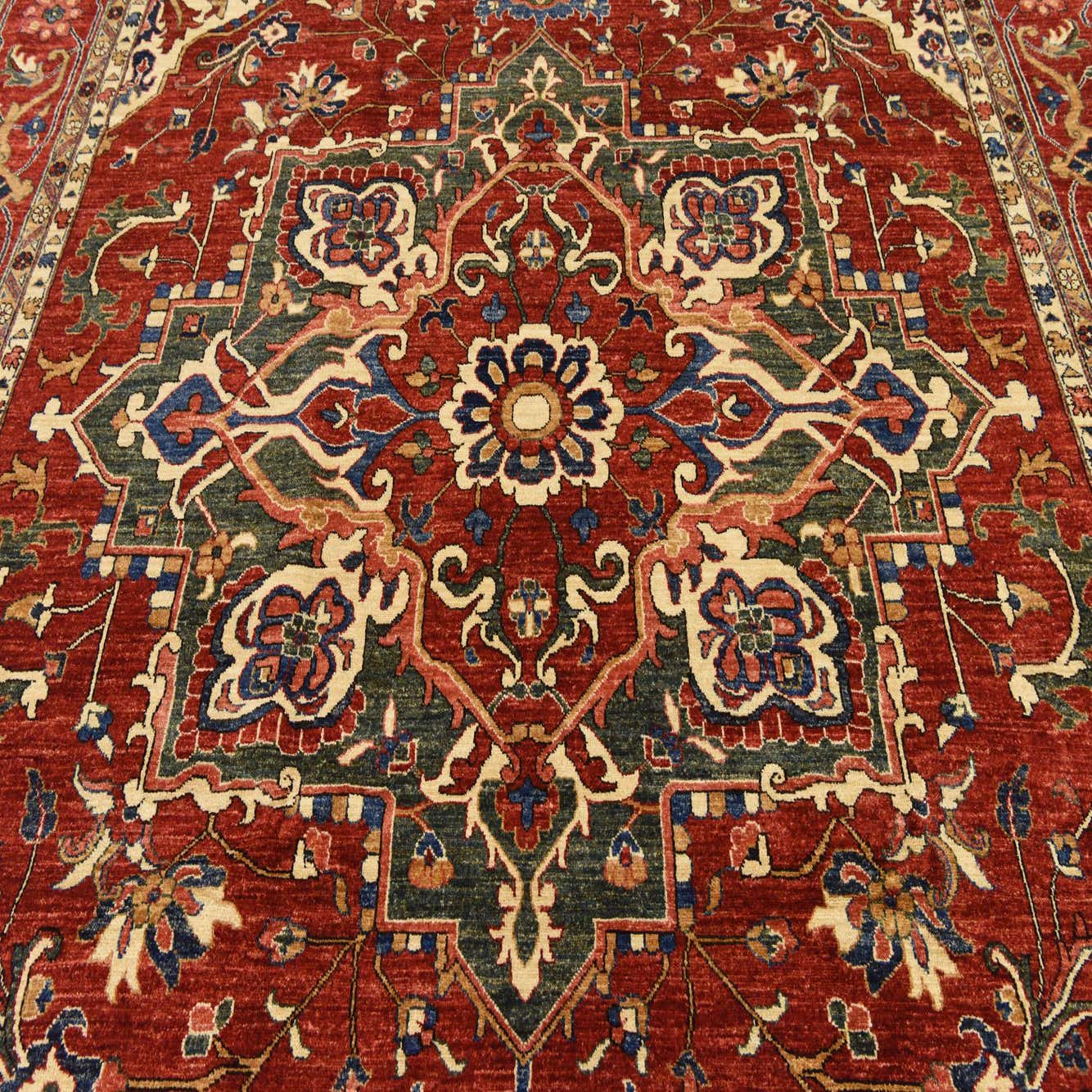 Red 9' x 11' 10 Ariana Ziegler Rug eSaleRugs