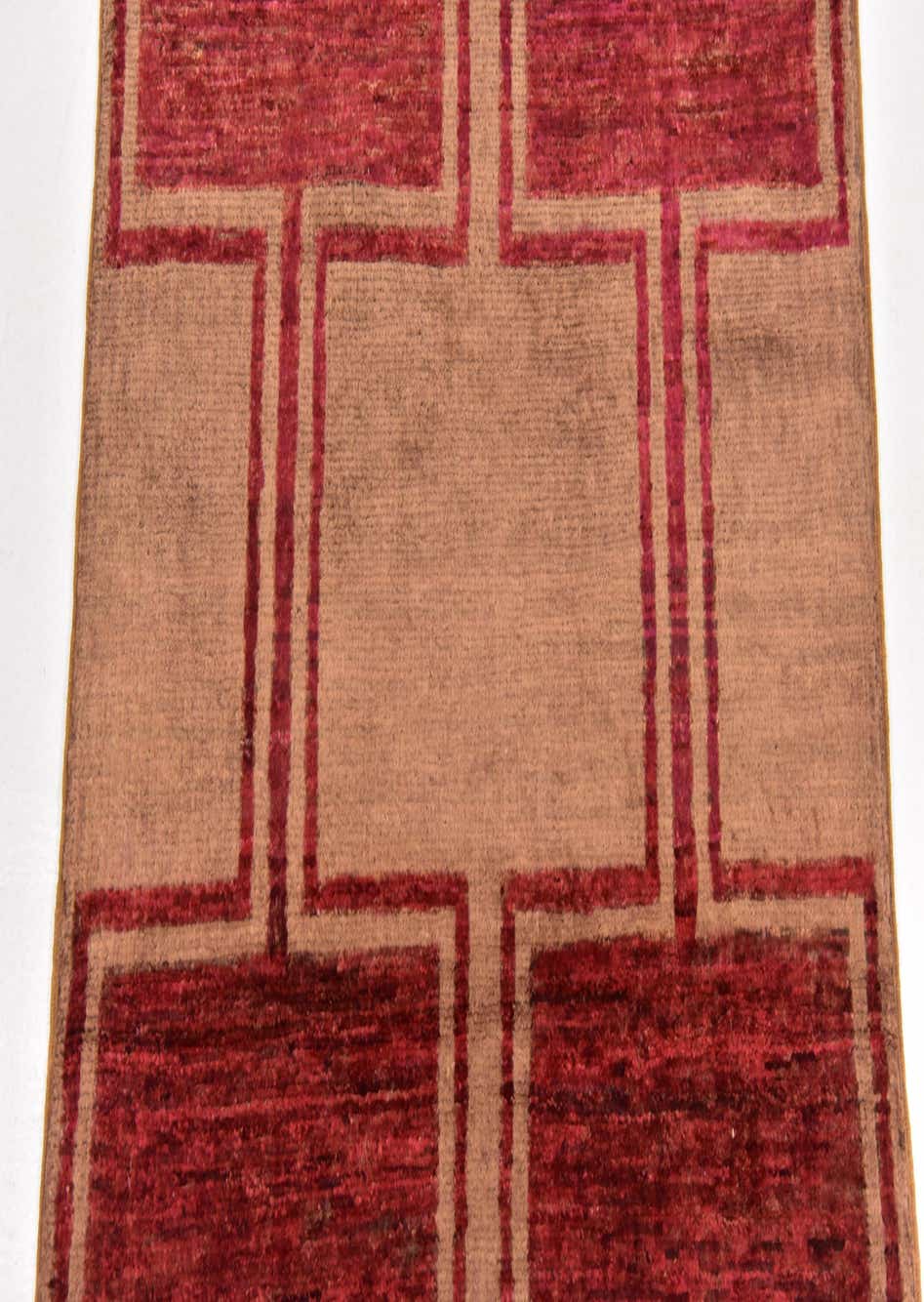 Beige 2' 7 x 10' Hand Knotted Modern Ziegler Oriental Runner Rug