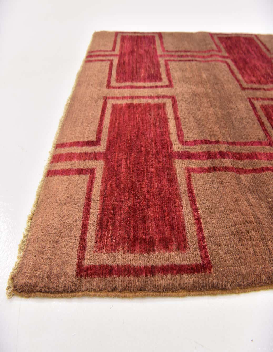 Beige 2' 7 x 10' Hand Knotted Modern Ziegler Oriental Runner Rug