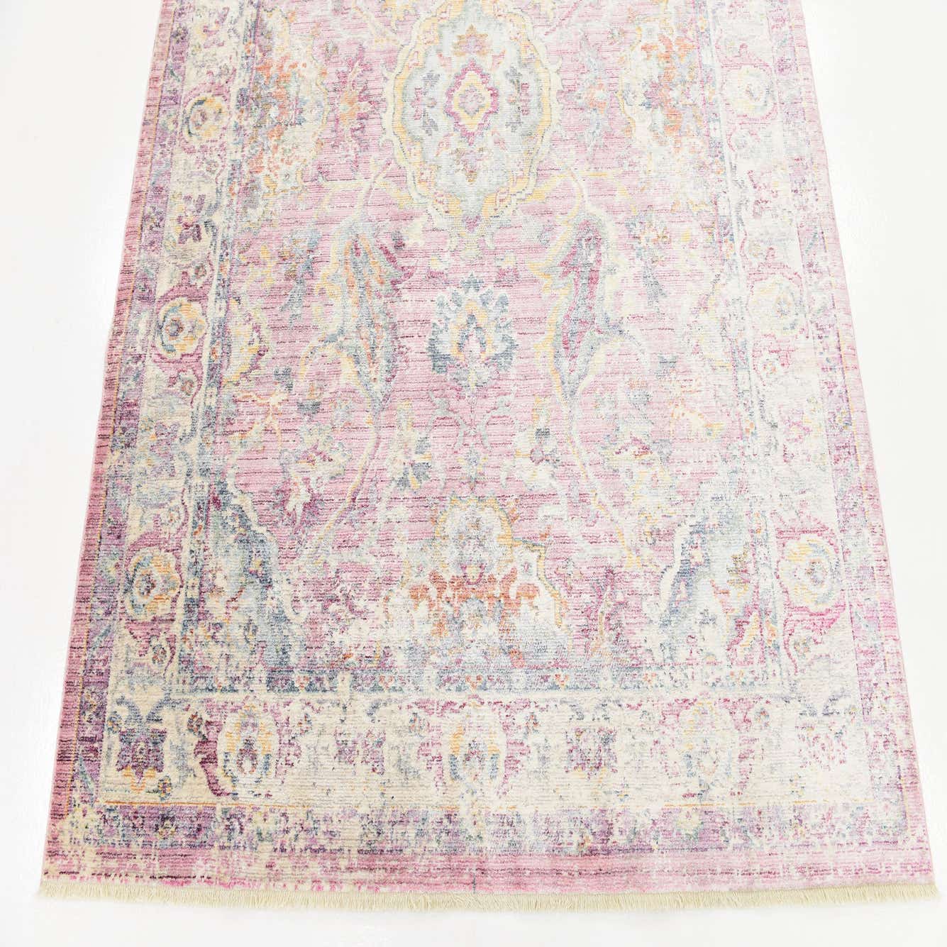 Pink 5' 3 x 7' 6 Aqua Rug eSaleRugs