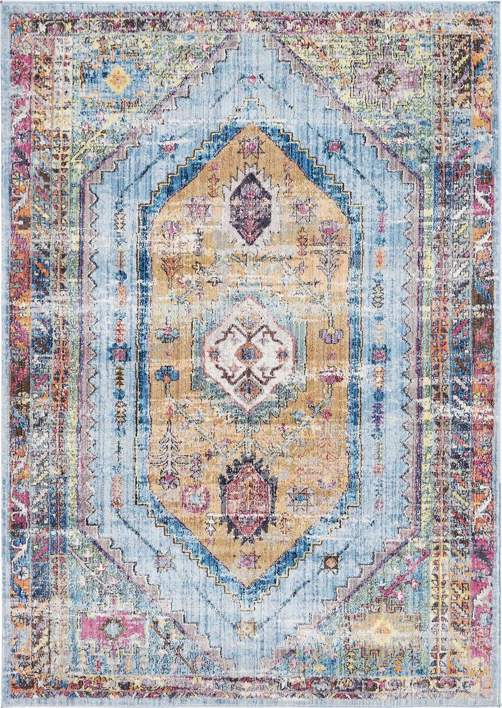 Blue 5' 3 x 7' 7 Lexington Rug eSaleRugs