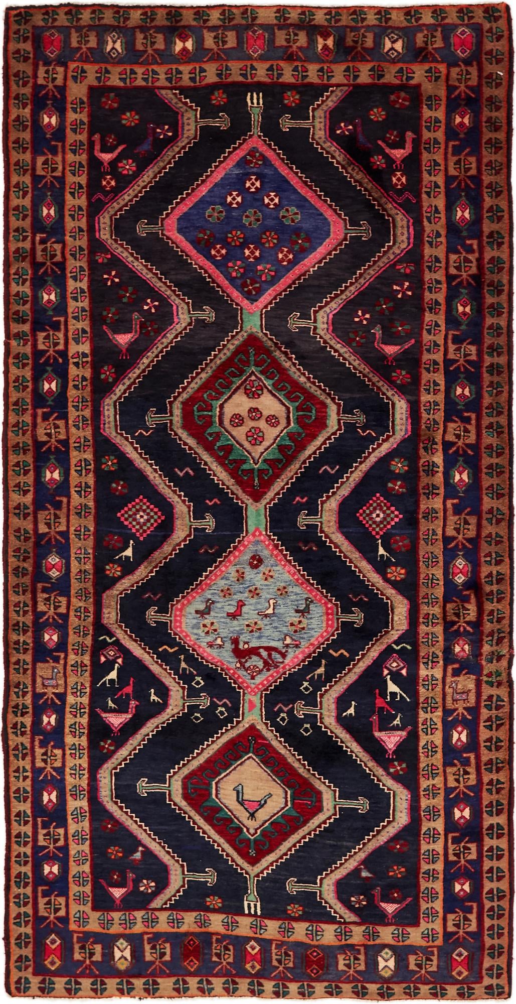 145cm x 290cm Koliaei Persian Runner ...