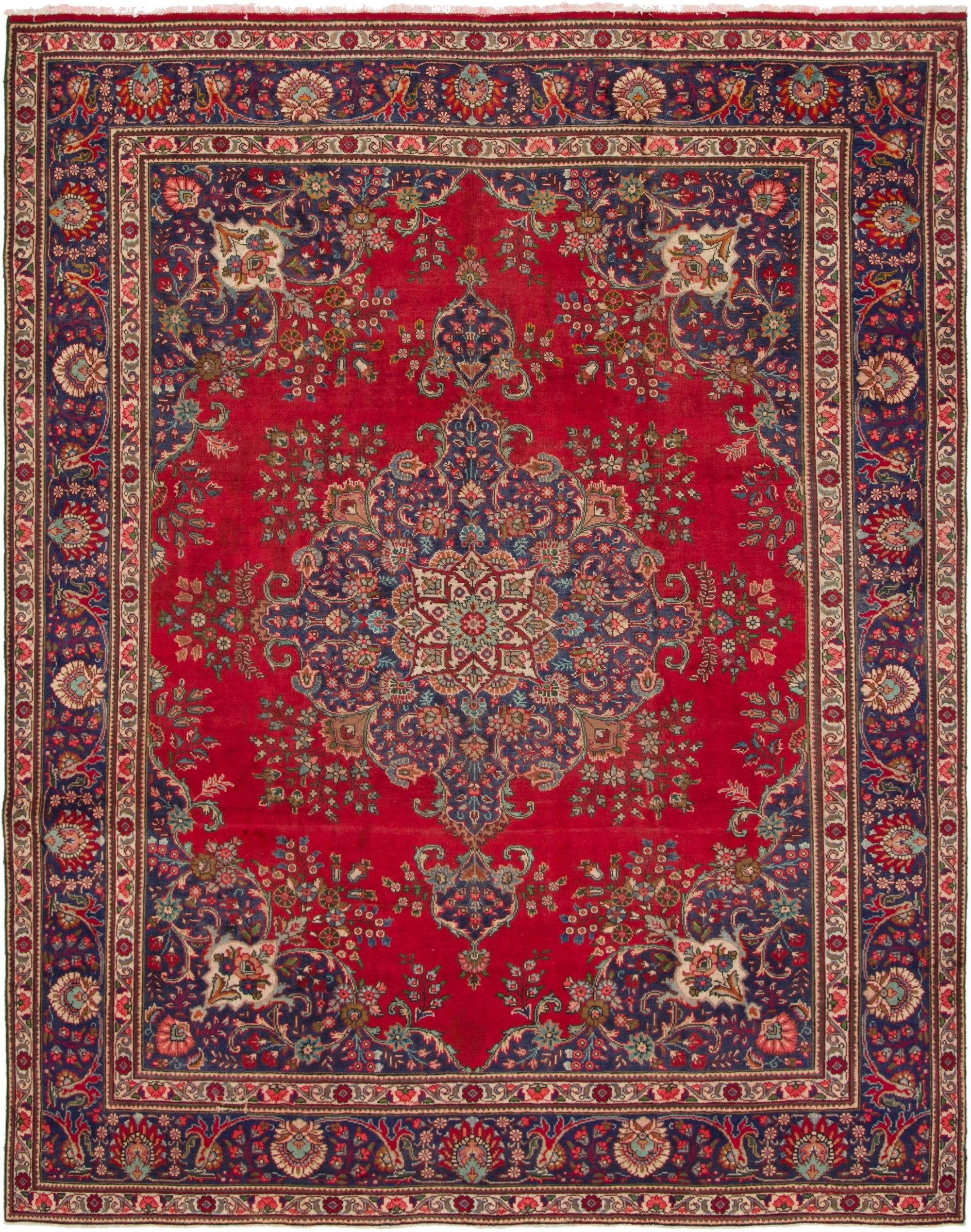 Image of 305cm x 385cm Tabriz Persian Rug