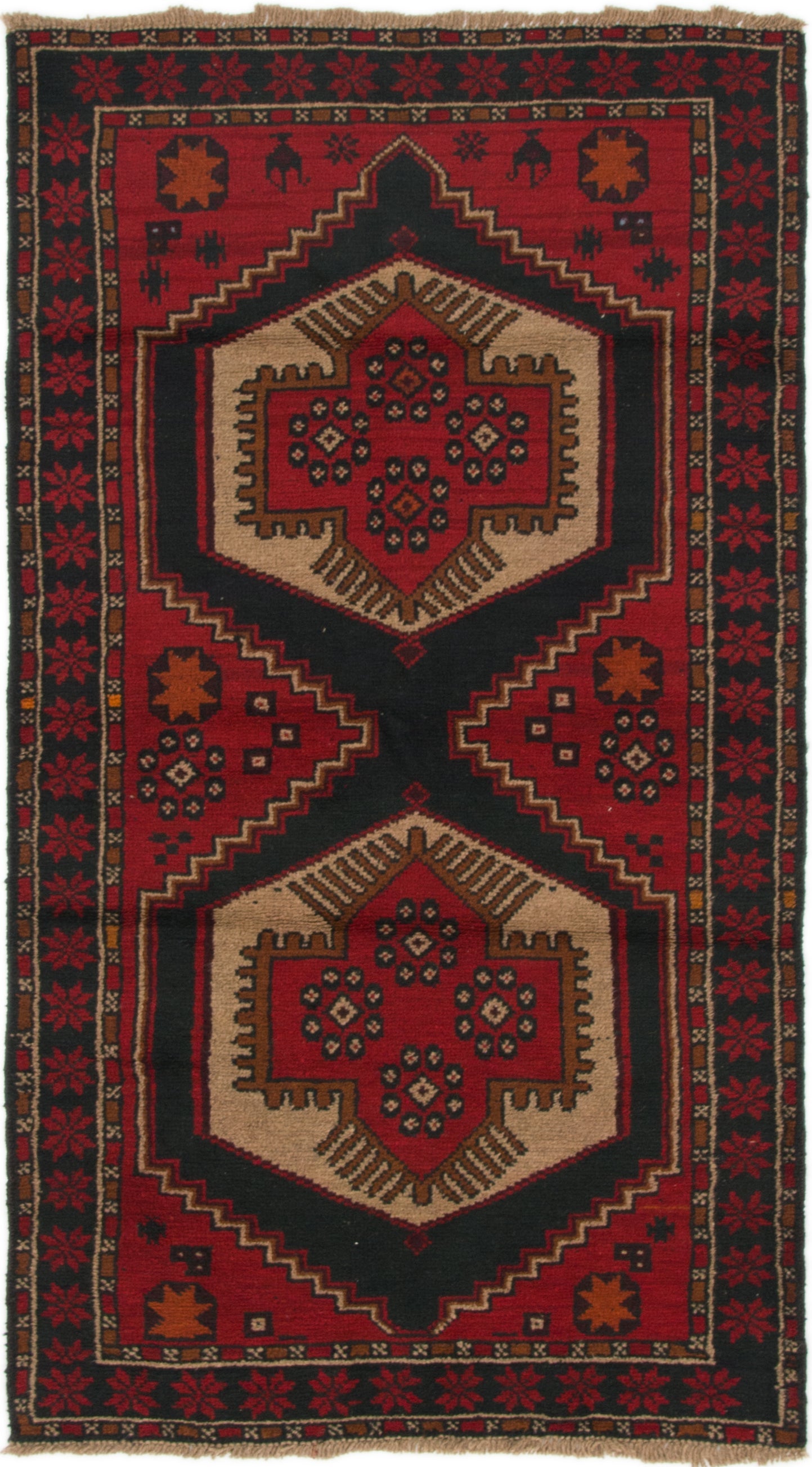 110cm x 203cm Balouch Persian Rug