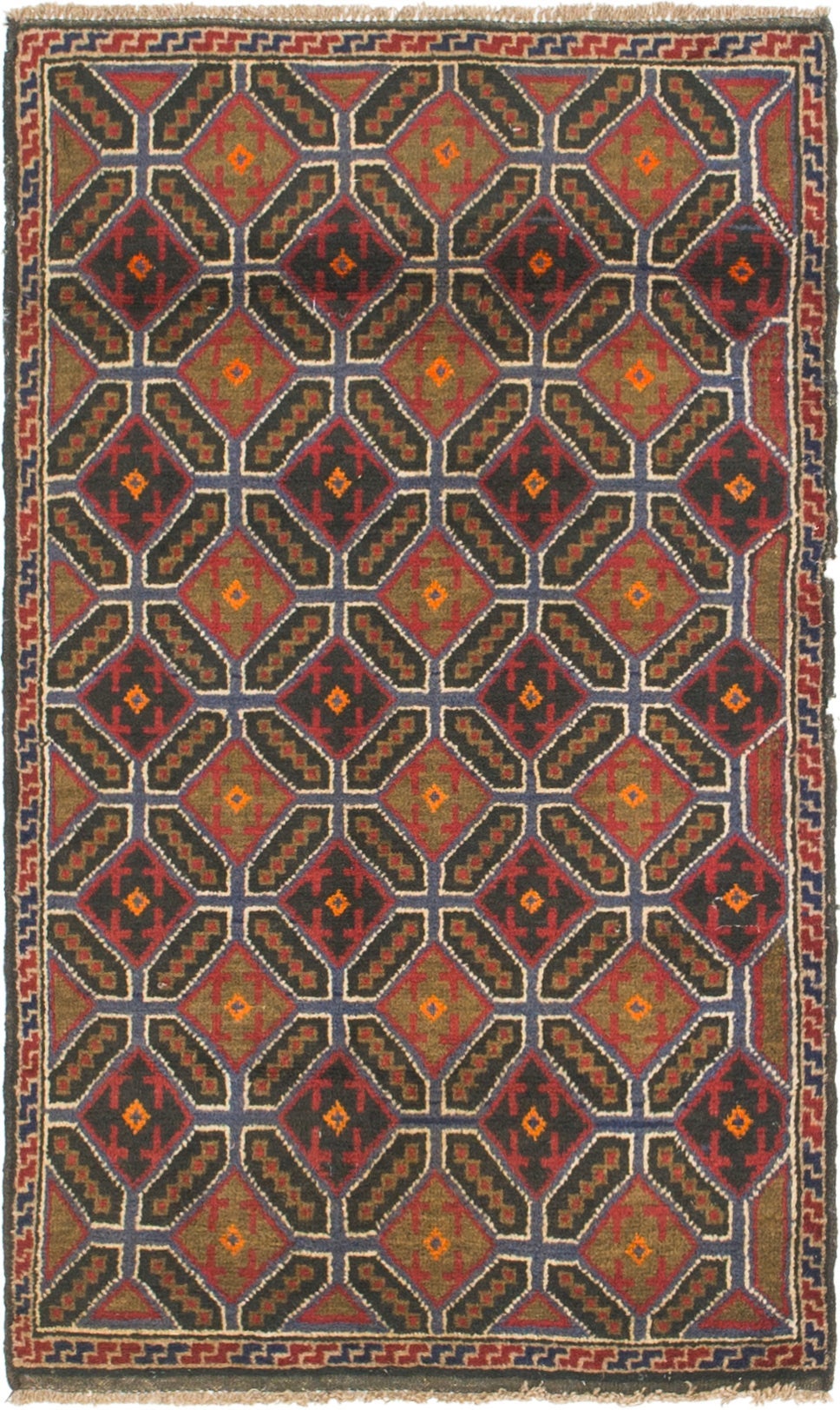 85cm x 137cm Balouch Persian Rug