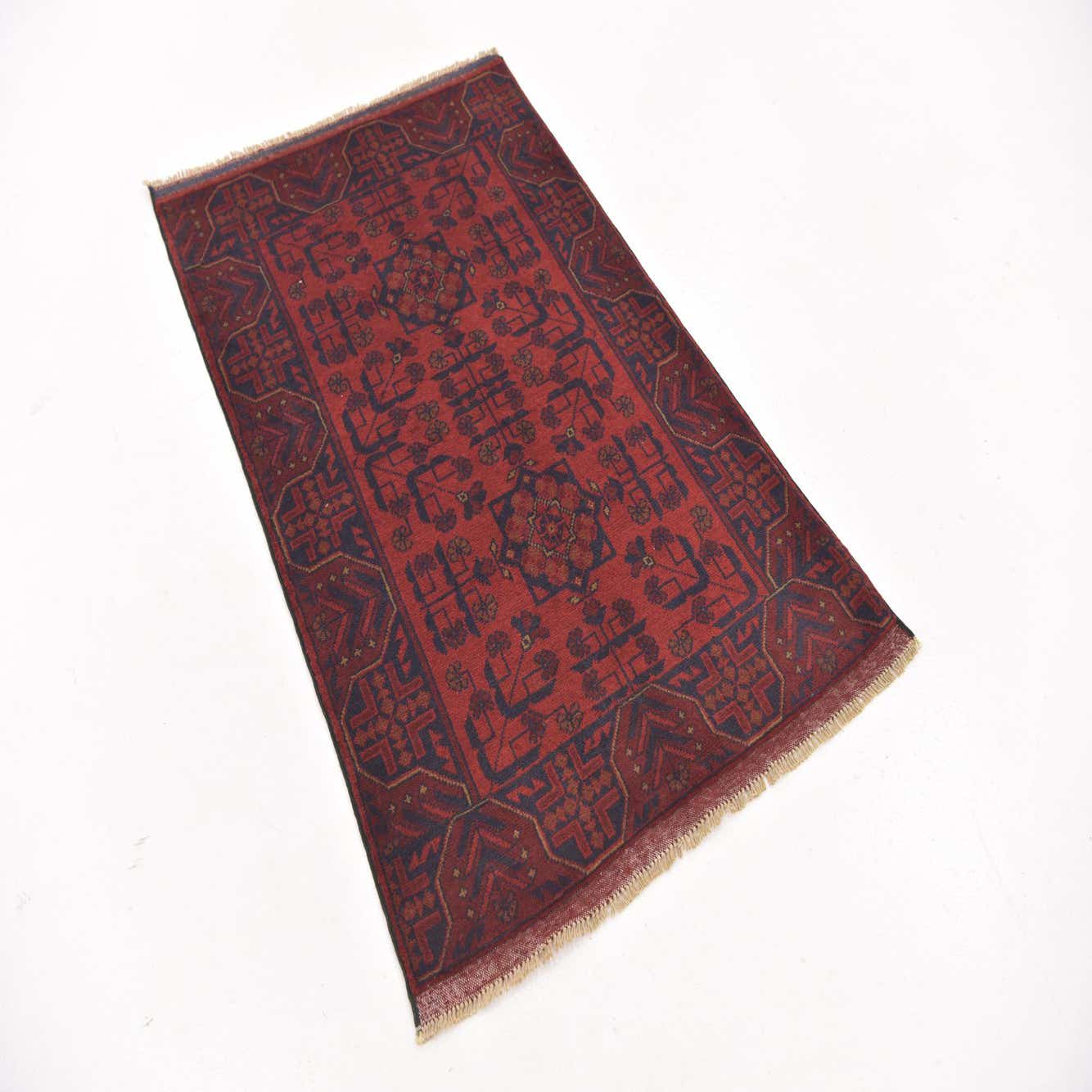 Red 2' 7 x 4' 2 Khal Mohammadi Rug