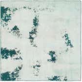 122cm x 130cm Ultra Vintage Persian Square Rug thumbnail