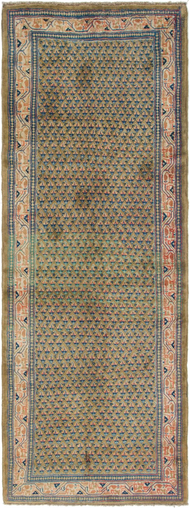 107cm x 312cm Farahan Persian Runner ...