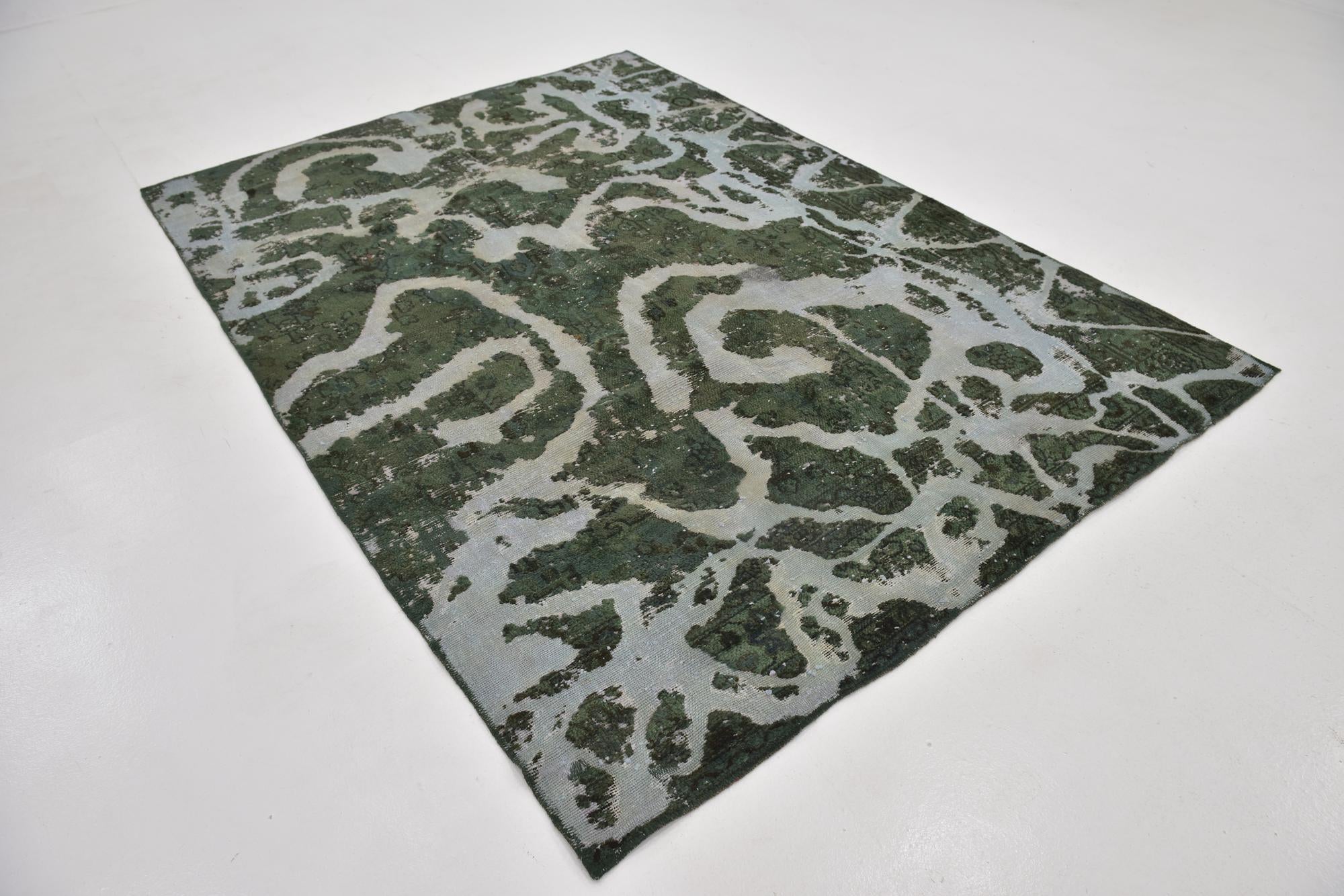 193cm x 270cm Ultra Vintage Persian Rug