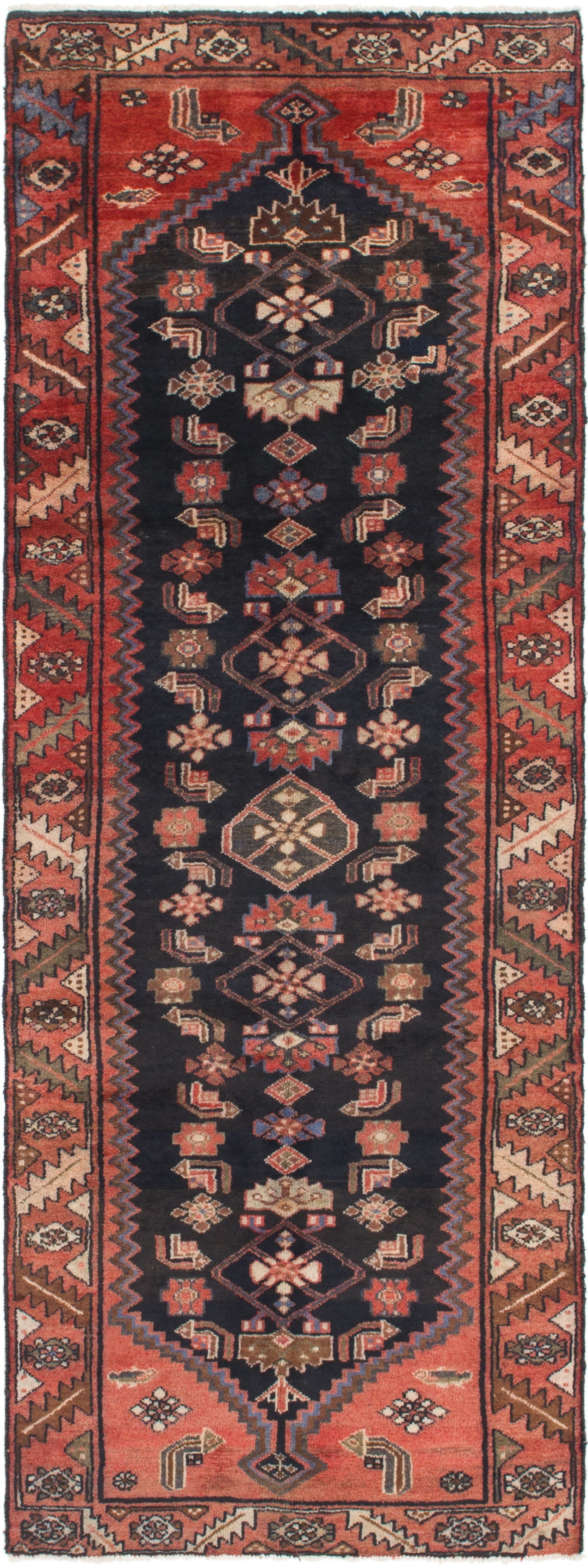 107cm x 305cm Hamedan Persian Runner ...