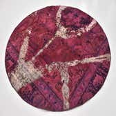 200cm x 200cm Ultra Vintage Persian Round Rug thumbnail