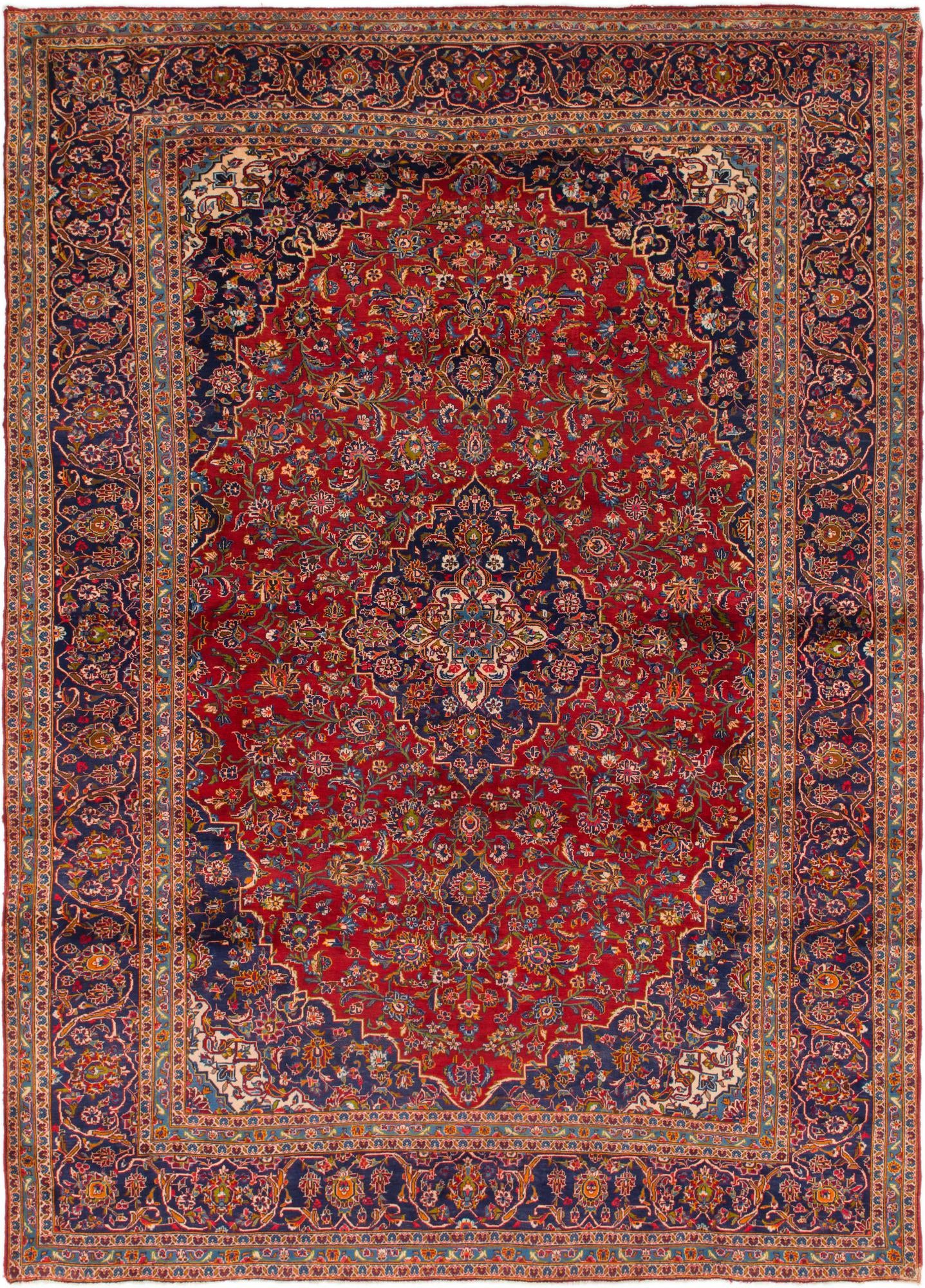 297cm x 410cm Kashan Persian Rug