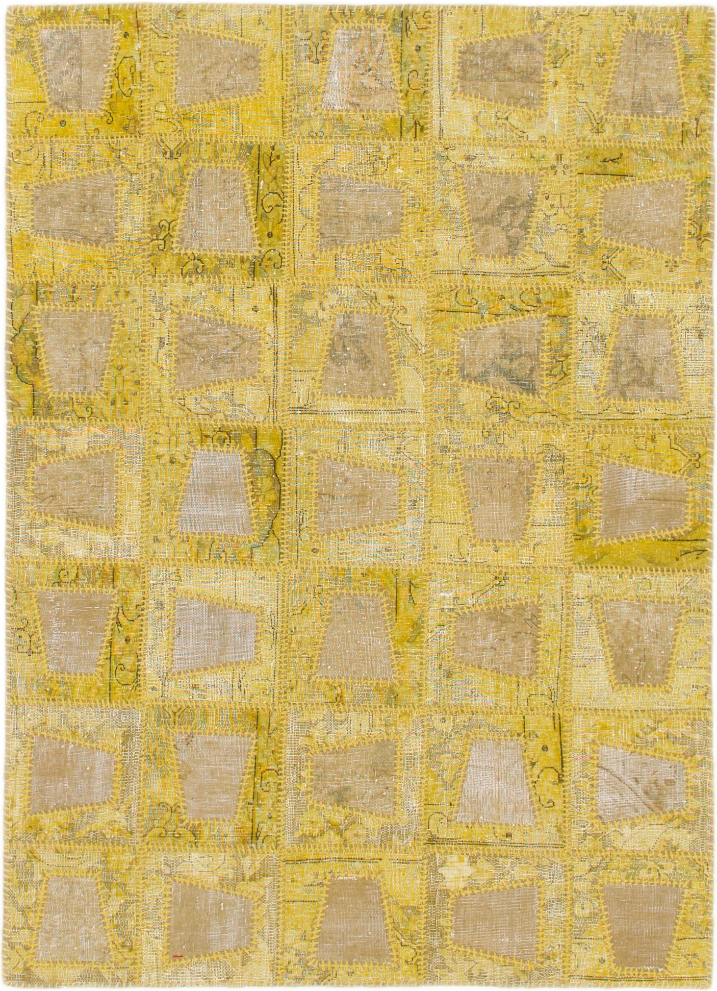 127cm x 178cm Ultra Vintage Persian Rug