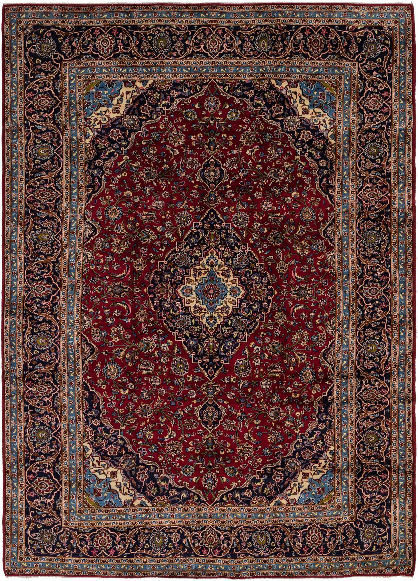 297cm x 410cm Kashan Persian Rug