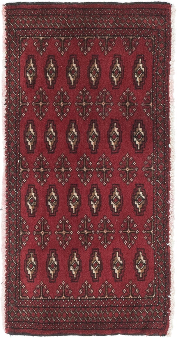 53cm x 102cm Torkaman Persian Rug